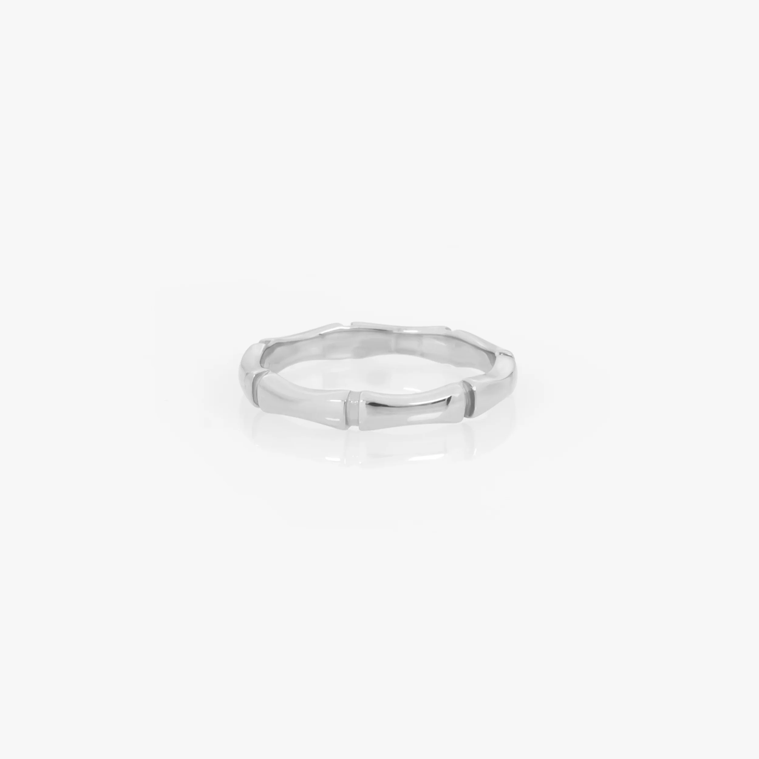Gold Bamboo Ring — additional product image 6 from AntEva Crafts