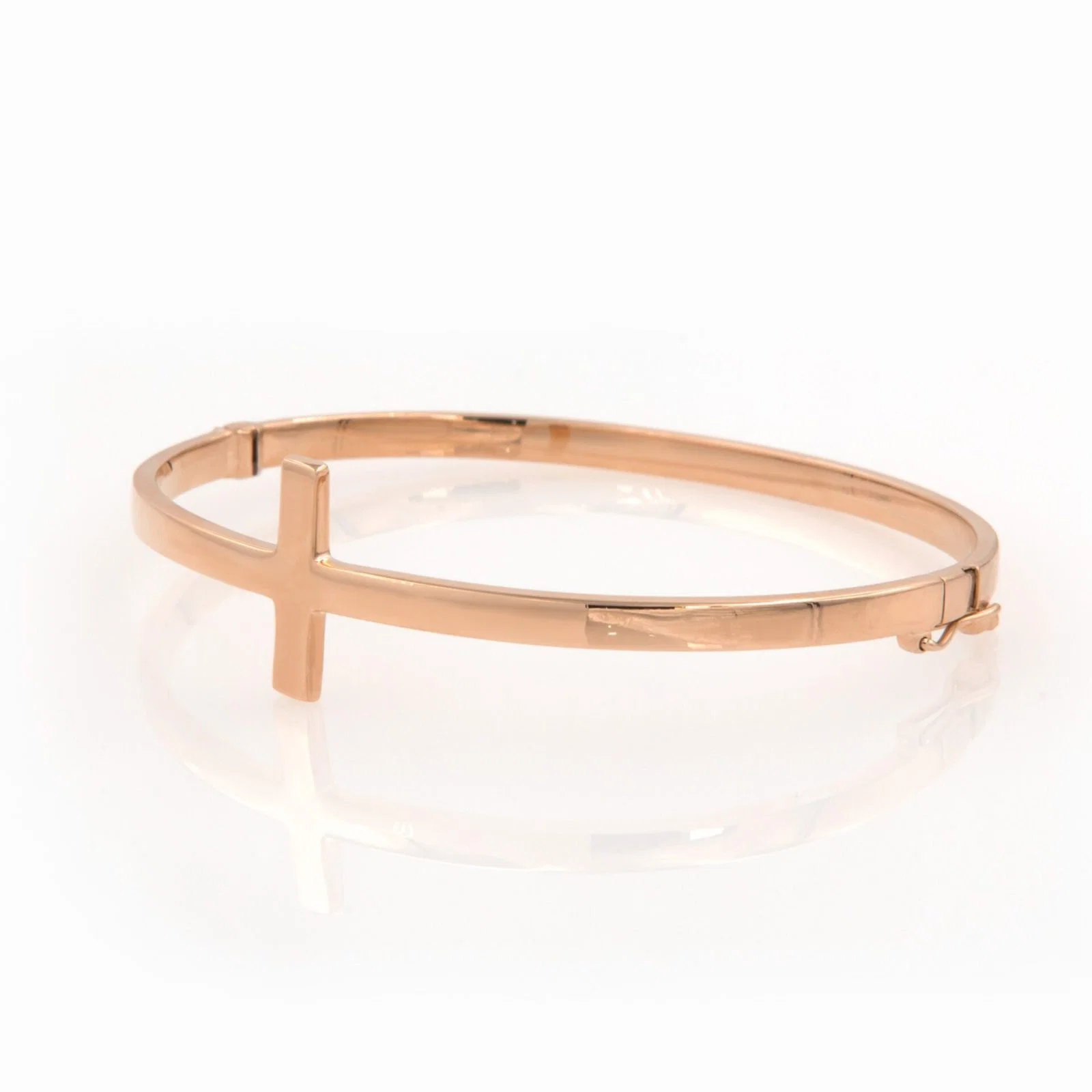 Oval Cross Bangle — additional product image 8 from AntEva Crafts
