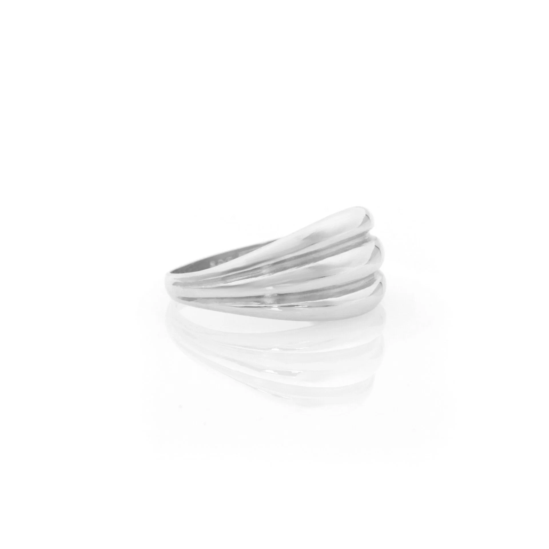 Triple Dome Gold Ring — additional product image 9 from AntEva Crafts