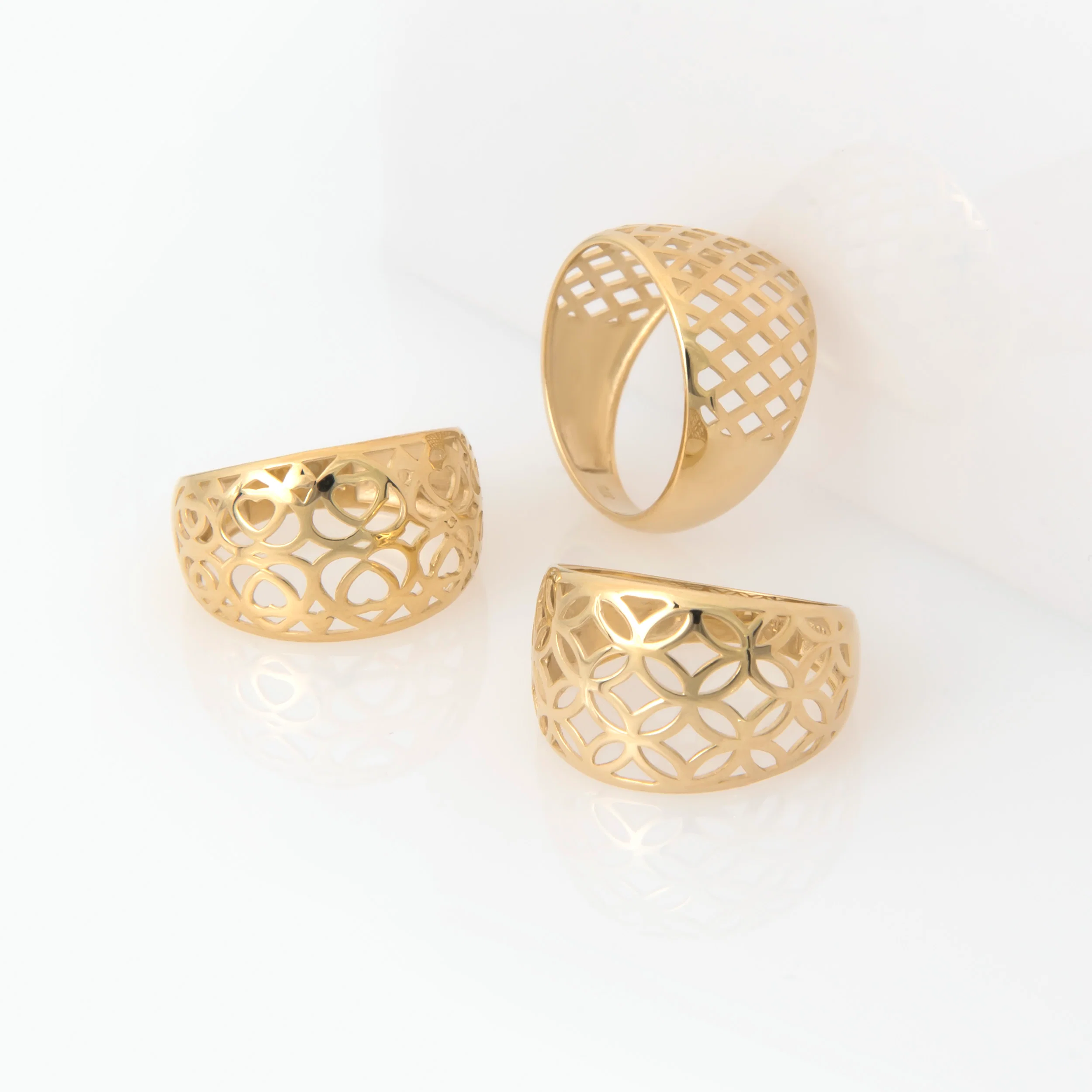 Dome Chunky Filigree Ring — additional product image 6 from AntEva Crafts