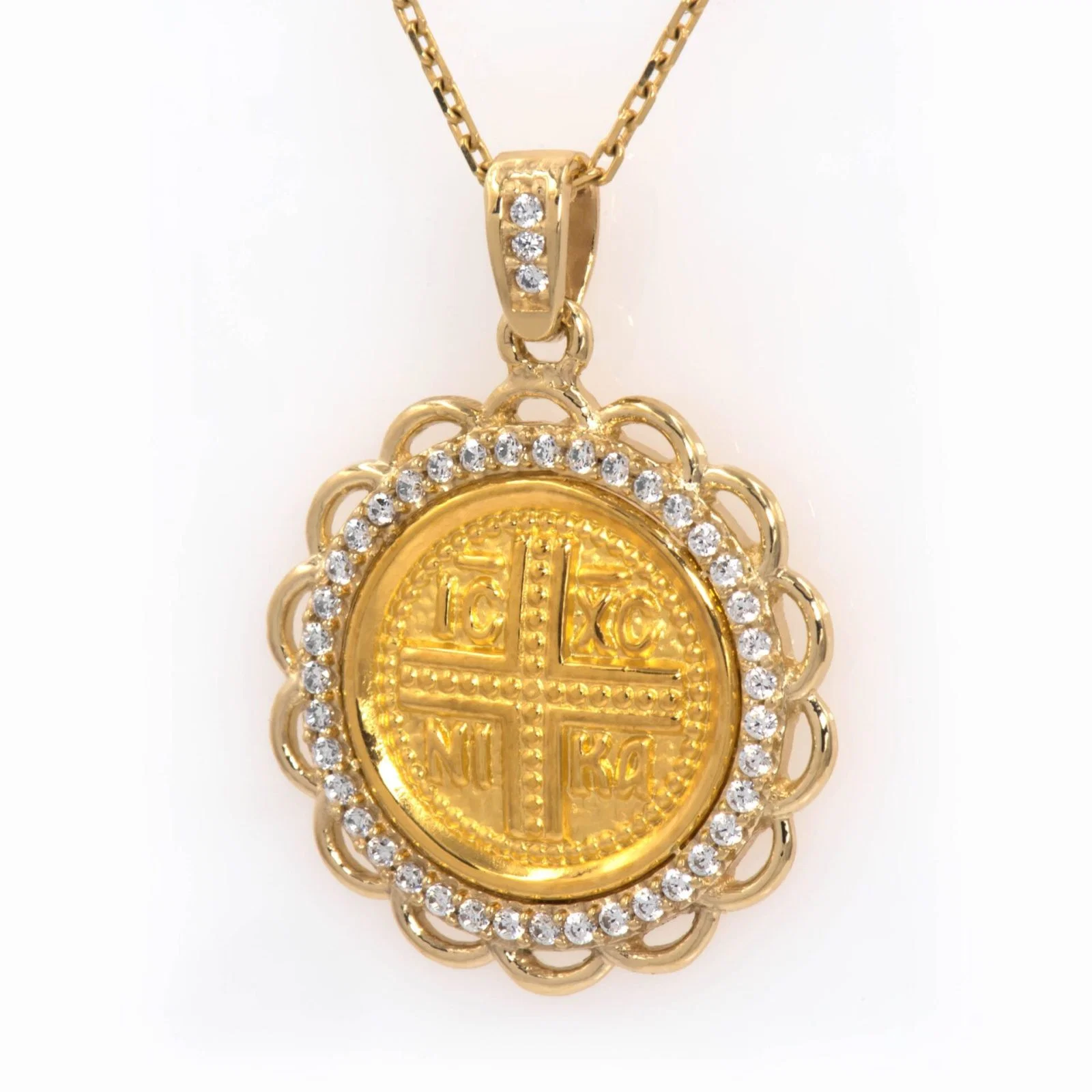 Christian Coin Pendant — additional product image 8 from AntEva Crafts
