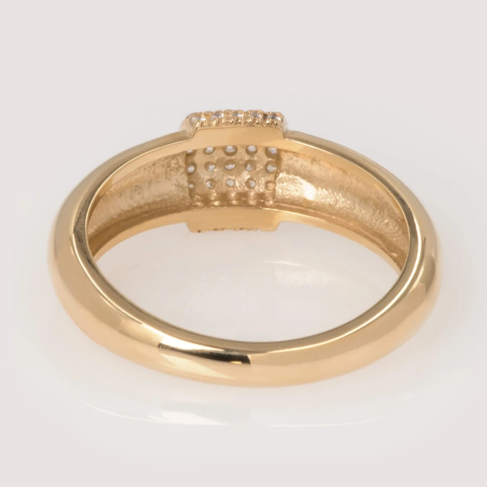 Knot Diamond Dome Ring — additional product image 7 from AntEva Crafts