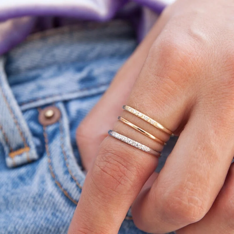 Thin Band 1mm — additional product image 6 from AntEva Crafts