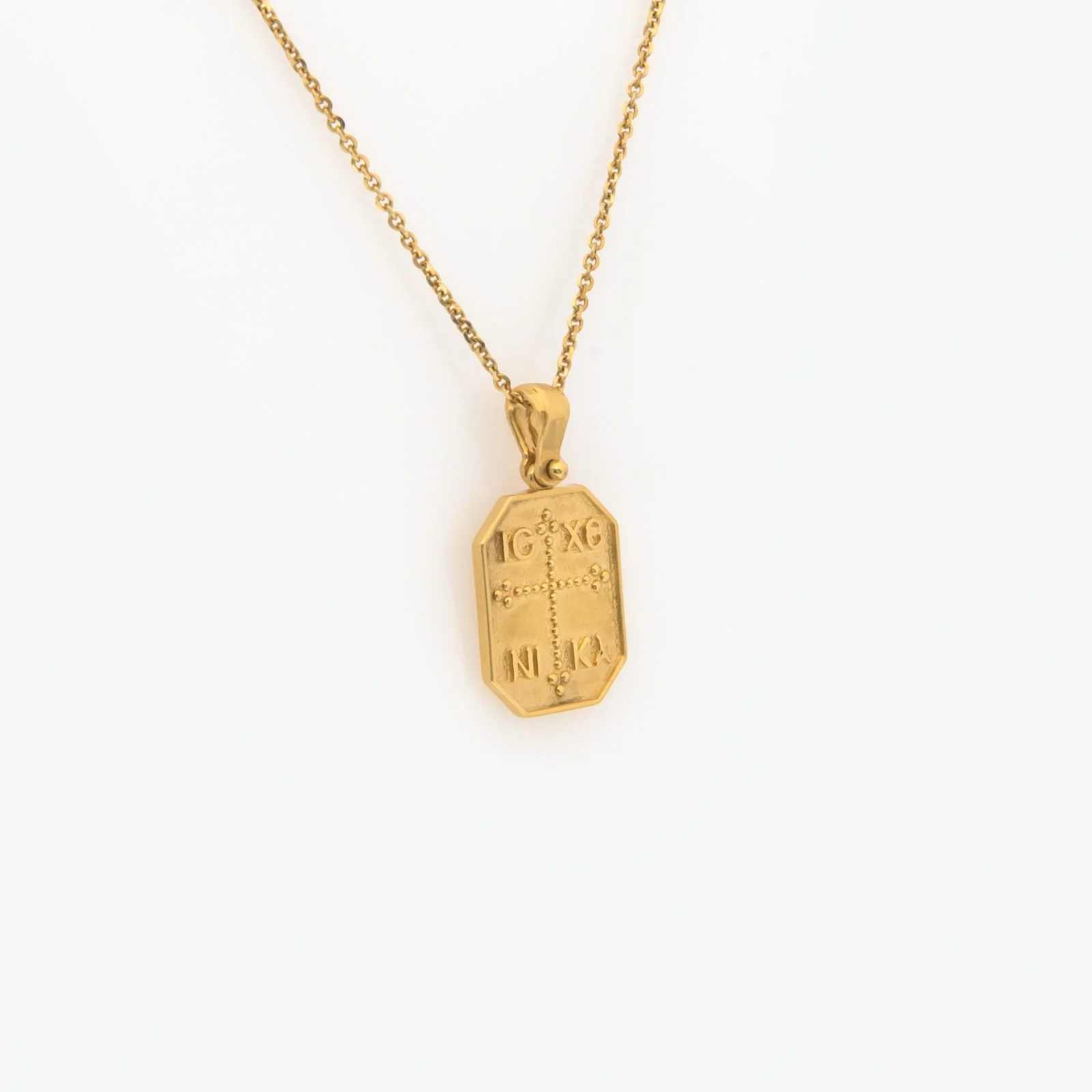 Exagon Christian Necklace — additional product image 8 from AntEva Crafts