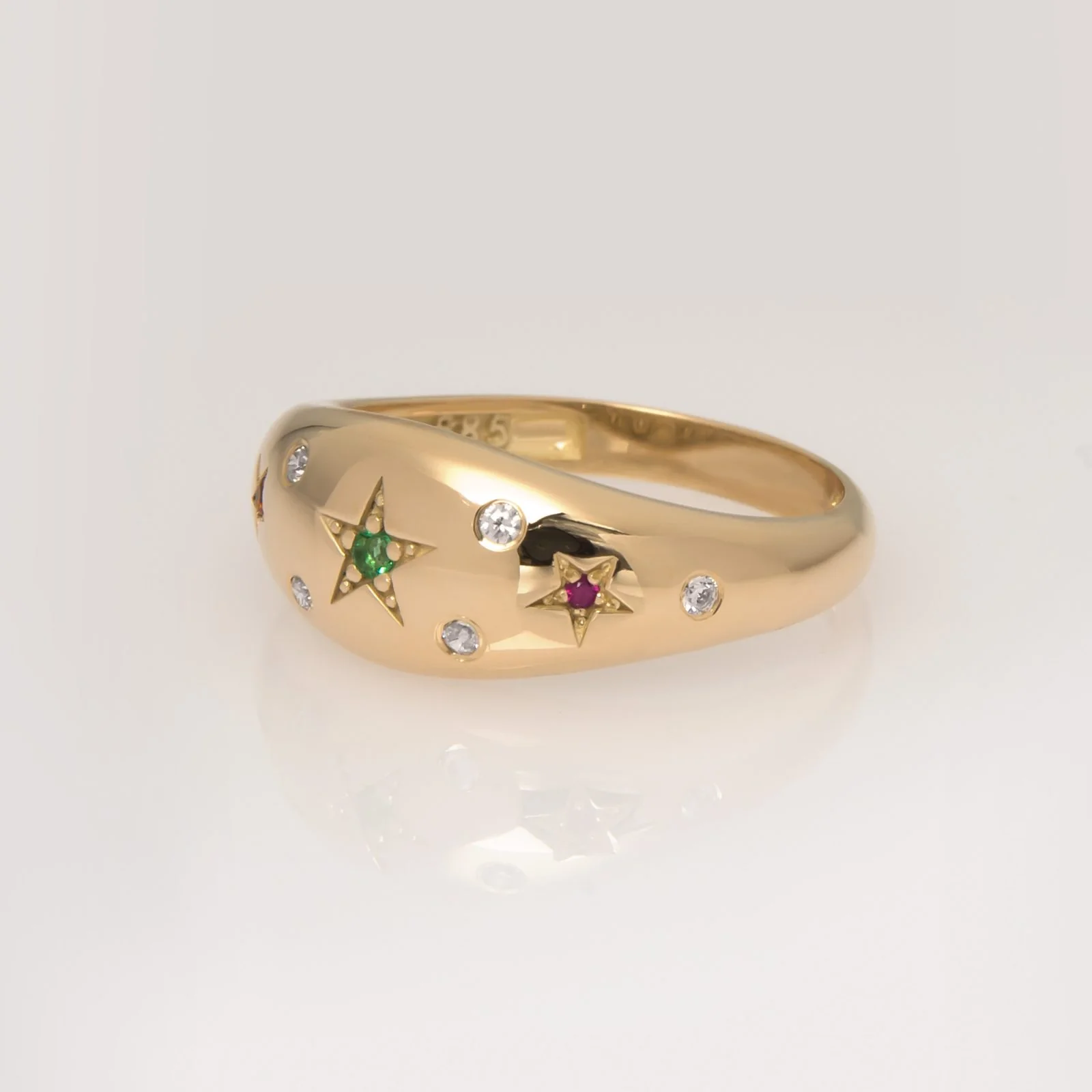 North Star Birthstones Ring — additional product image 6 from AntEva Crafts