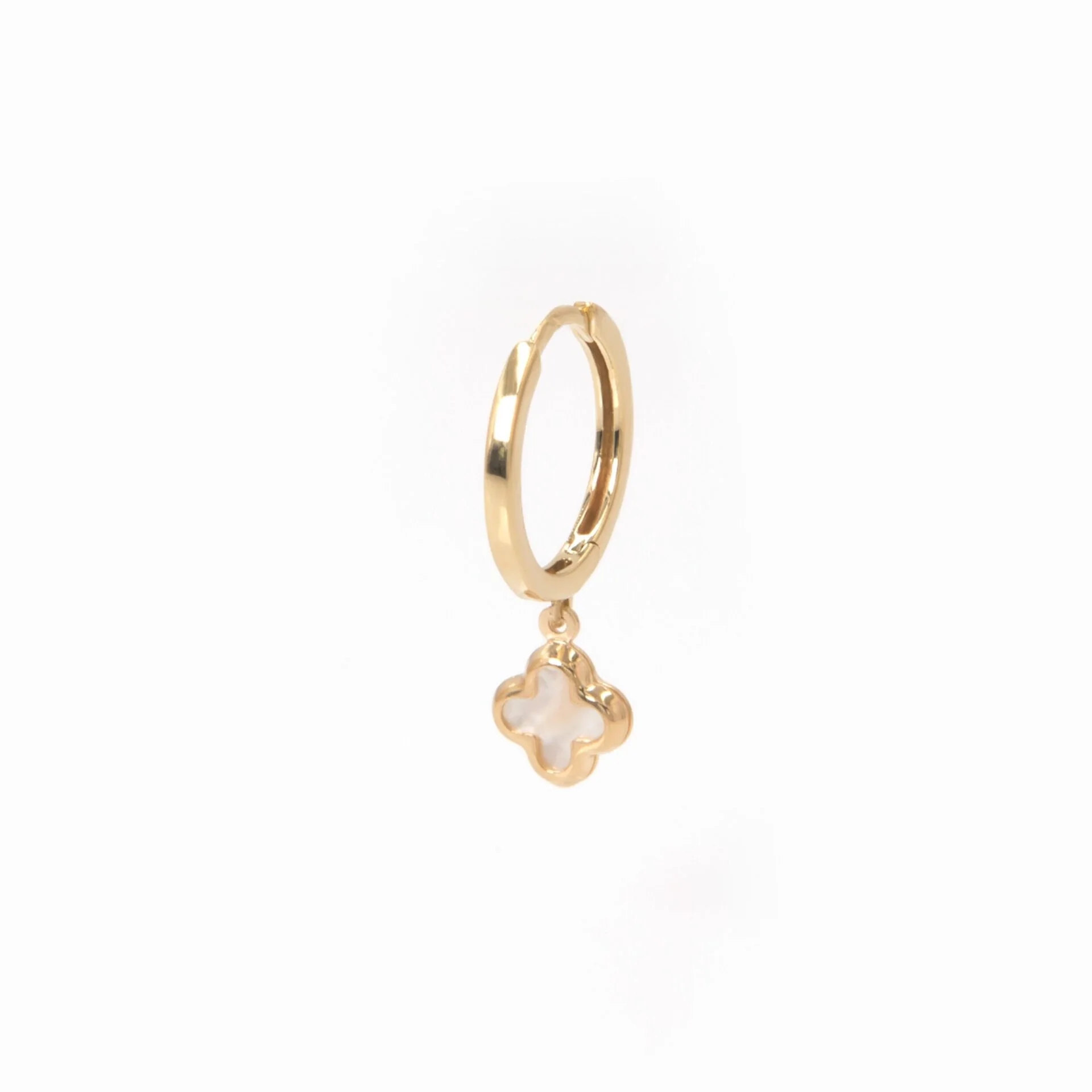 Mother of Pearl Cross Earrings