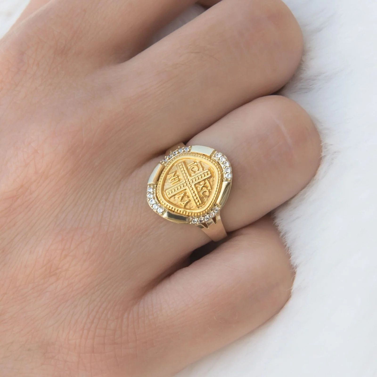 Christian Cross Ring — additional product image 4 from AntEva Crafts