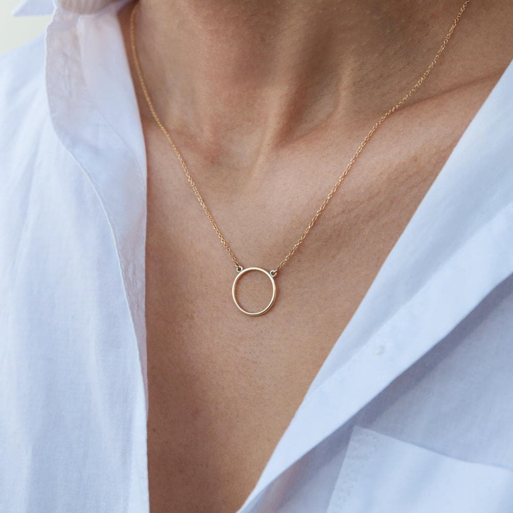 Circle Necklace — additional product image 2 from AntEva Crafts