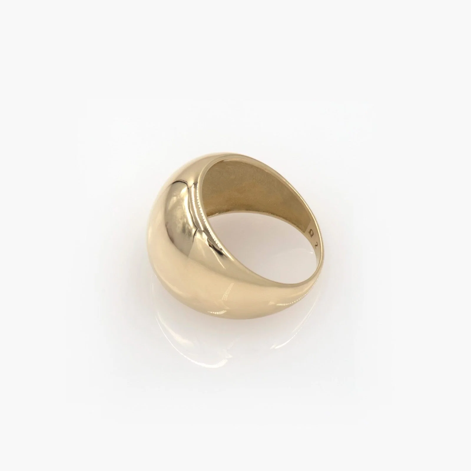 Wide Dome Ring — additional product image 3 from AntEva Crafts