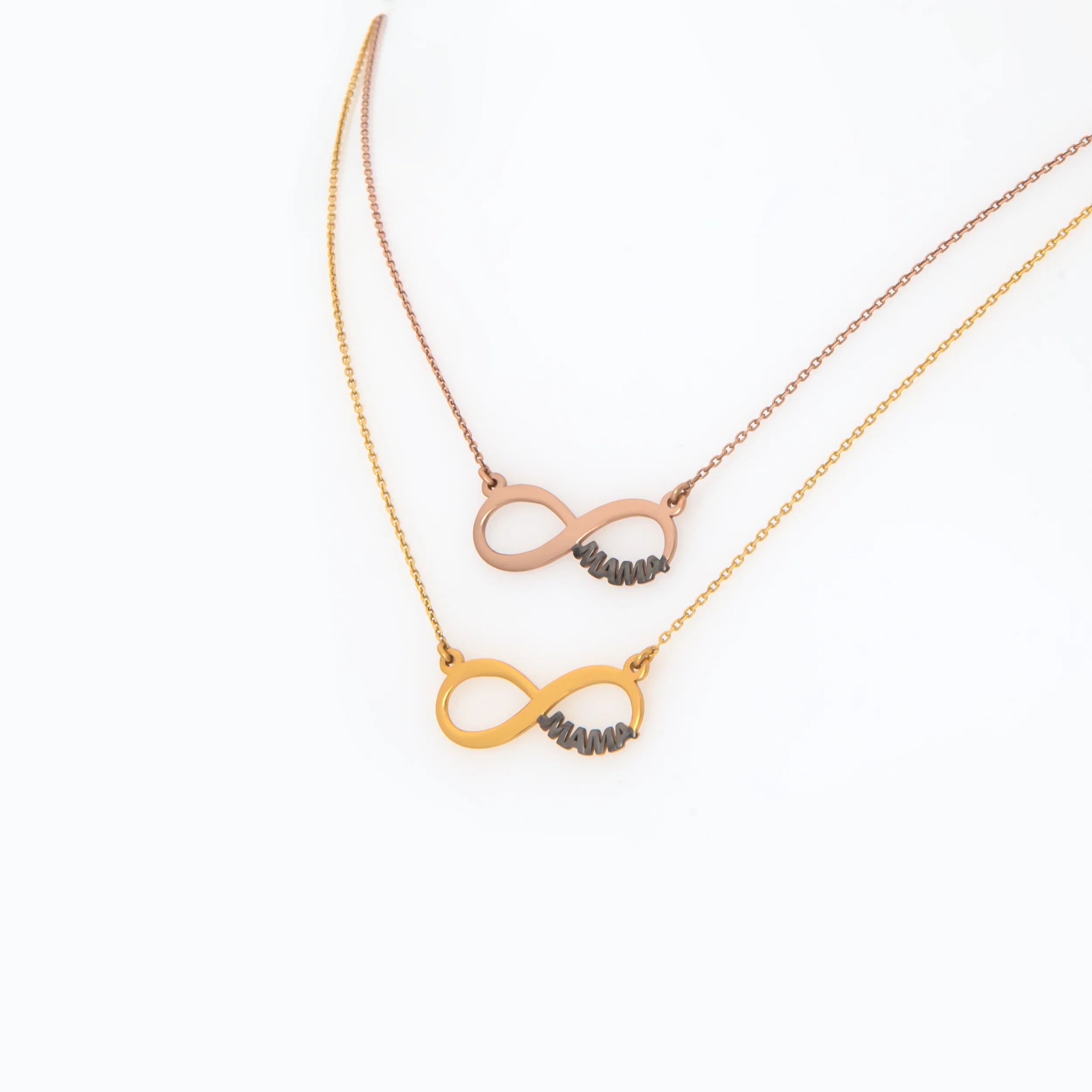 Silver Infinity Mama Necklace — additional product image 7 from AntEva Crafts
