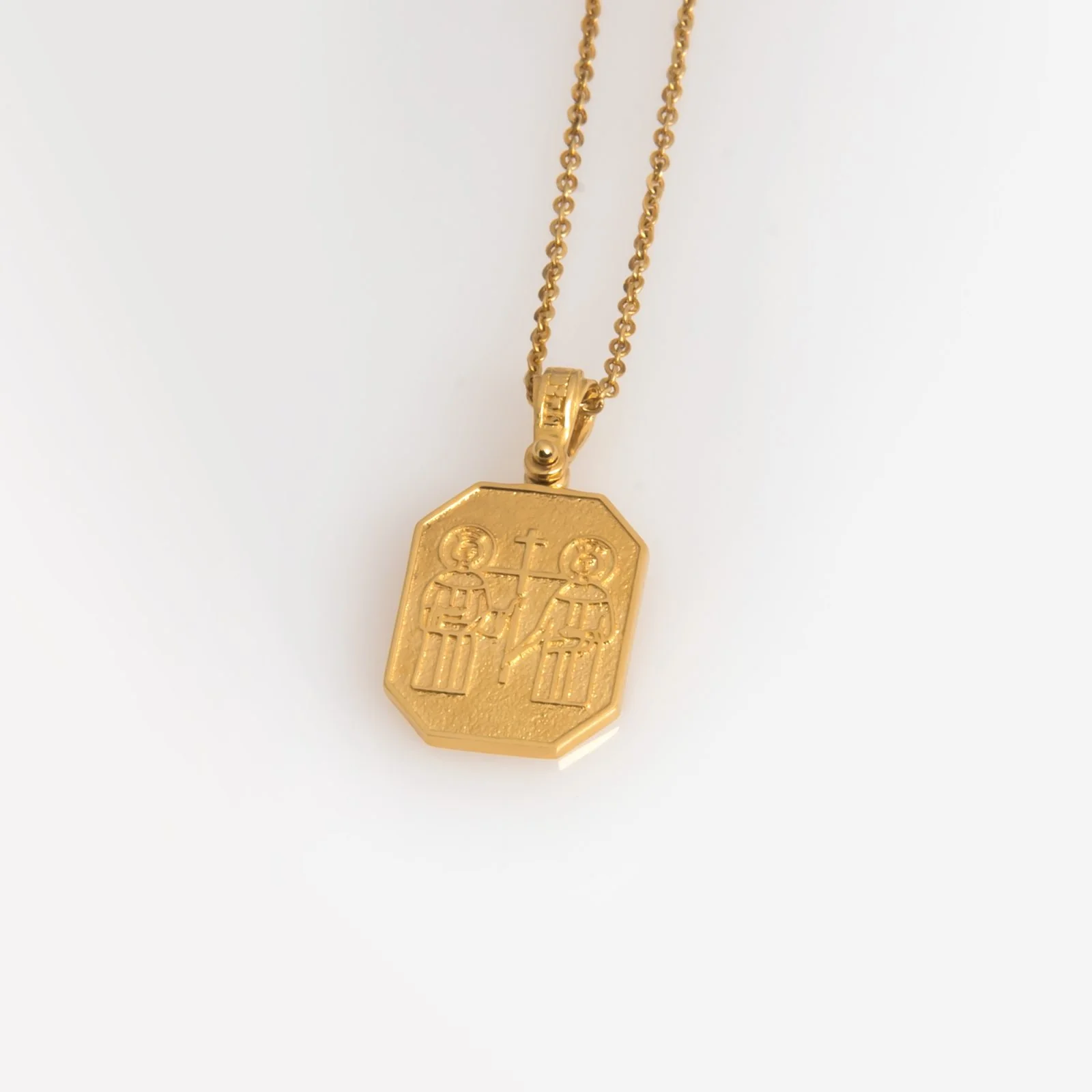Exagon Christian Necklace — additional product image 7 from AntEva Crafts