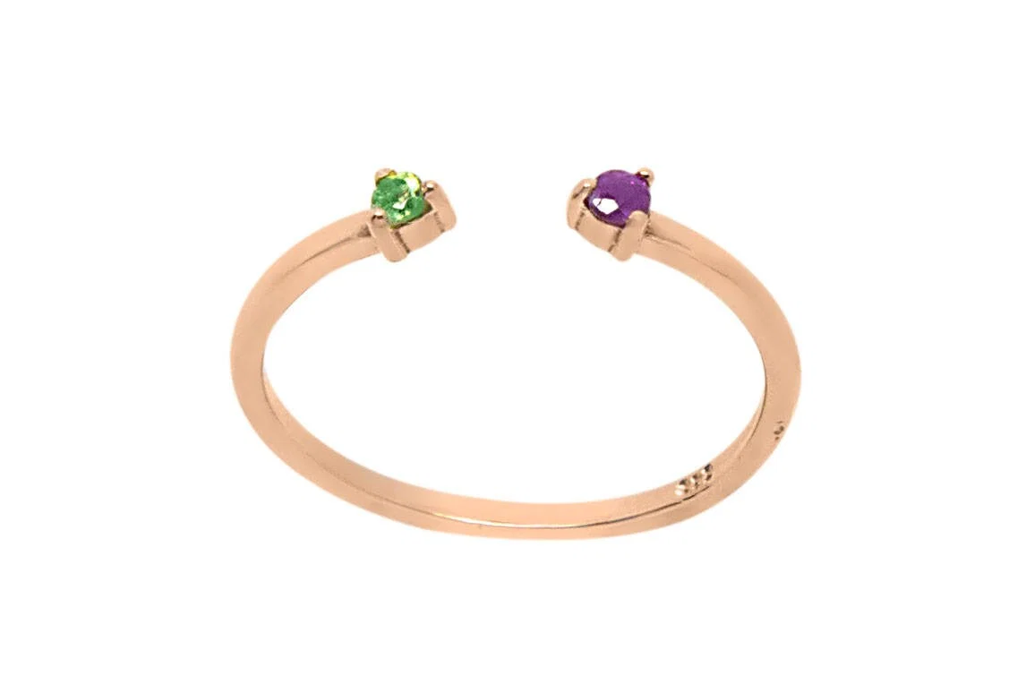Birthstone Ring — additional product image 6 from AntEva Crafts