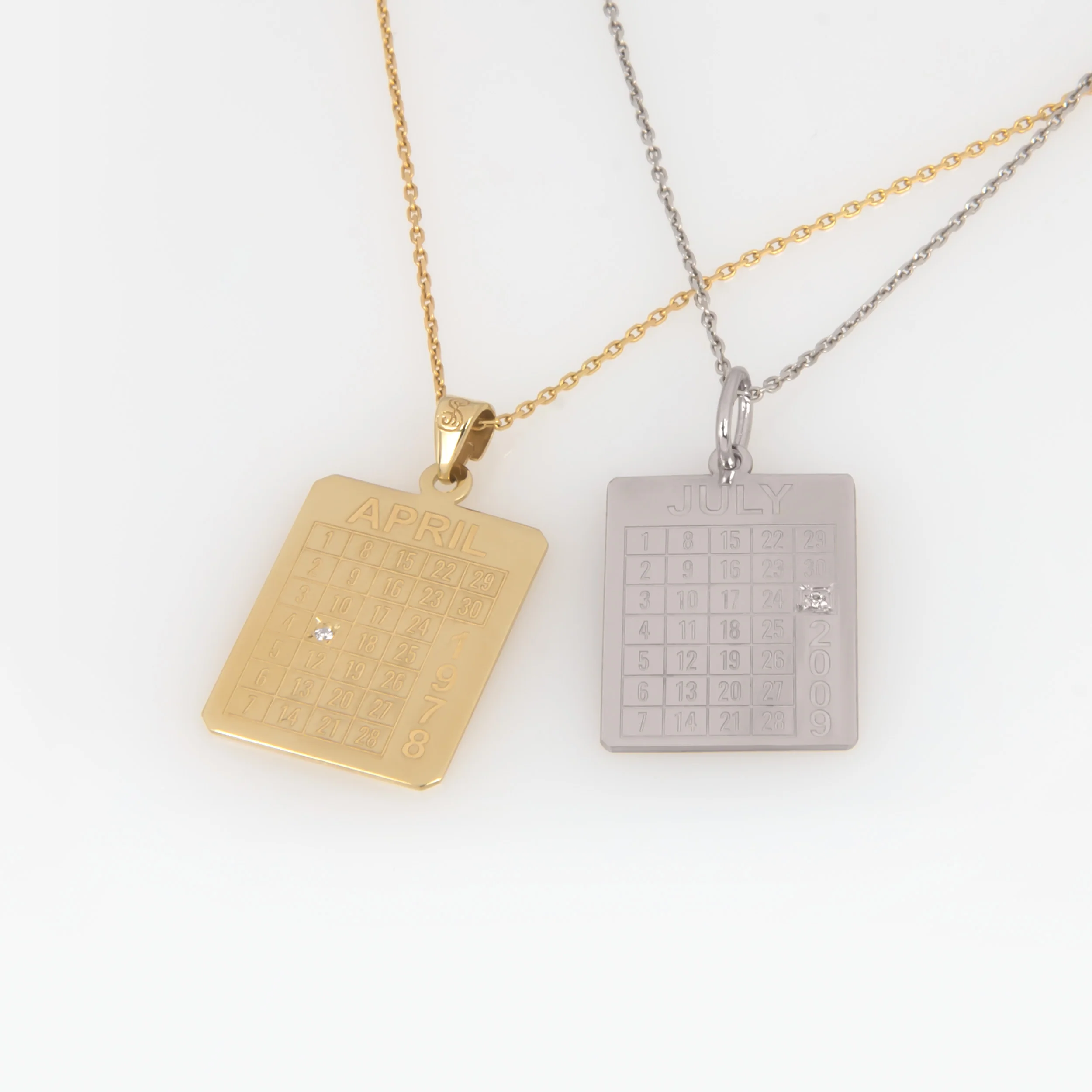 Silver Personalized Diary Tag — additional product image 2 from AntEva Crafts