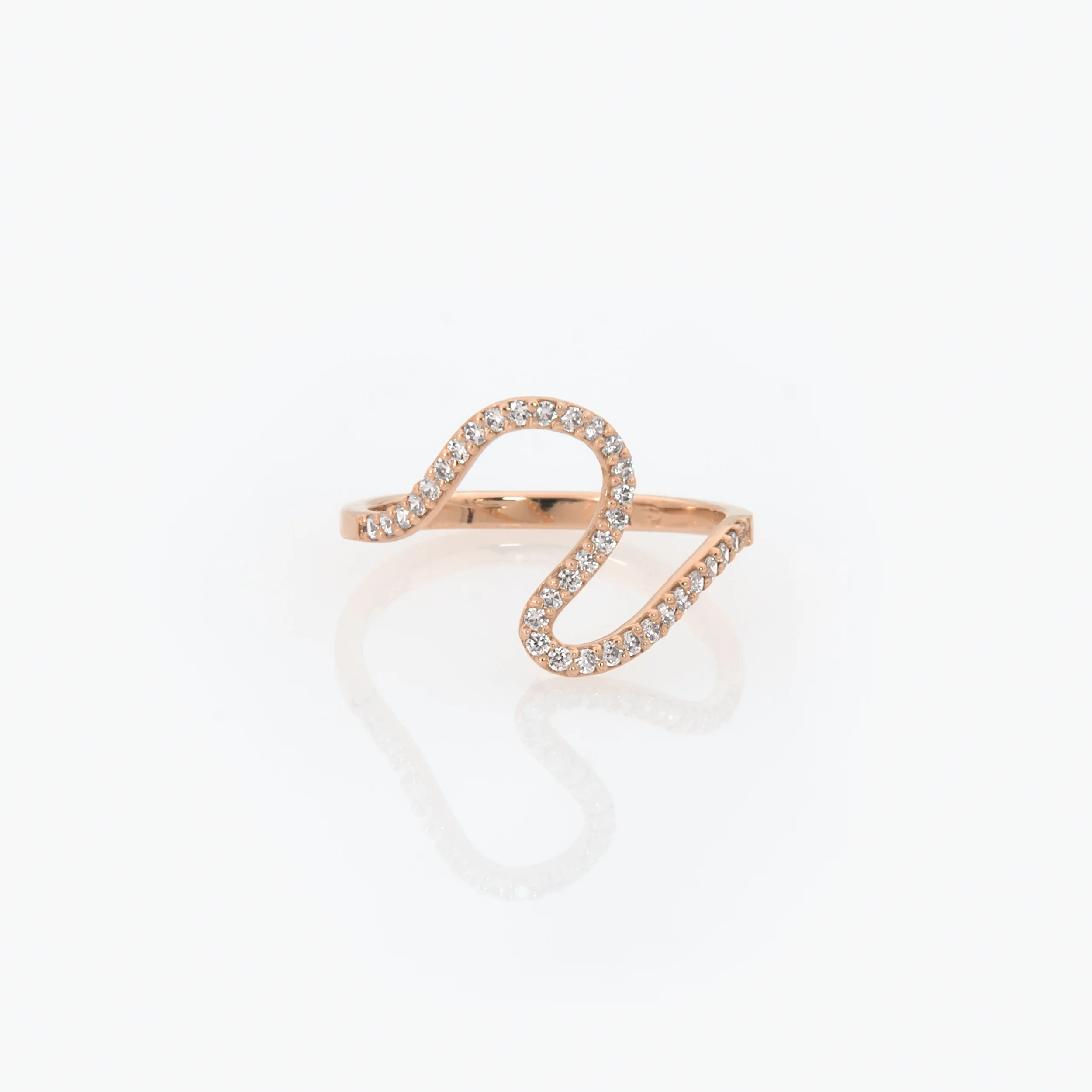 Gemstone Wave Ring — additional product image 6 from AntEva Crafts