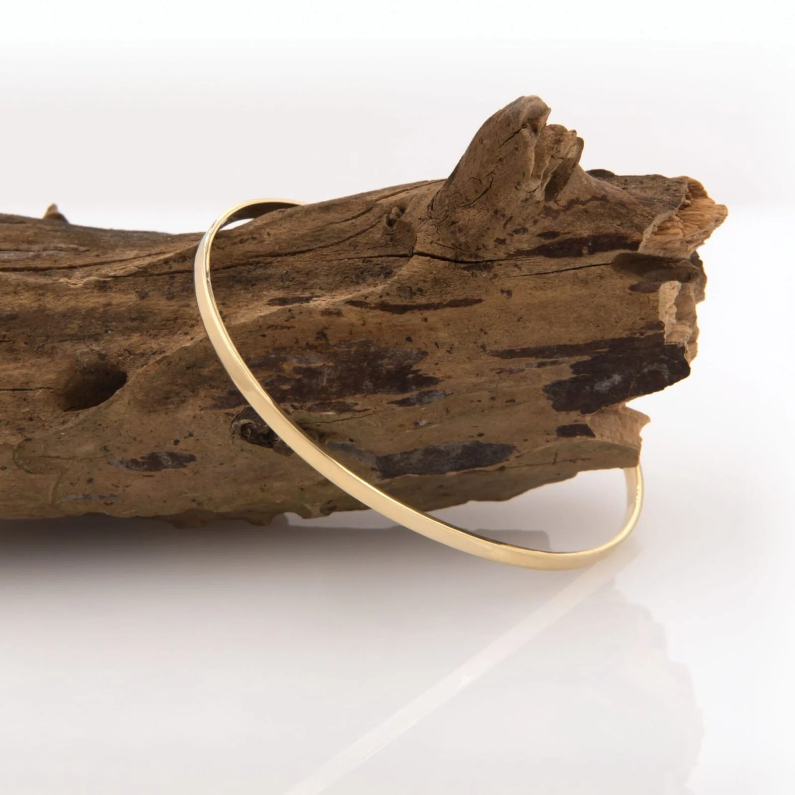Plain Open Cuff Bangle — additional product image 8 from AntEva Crafts