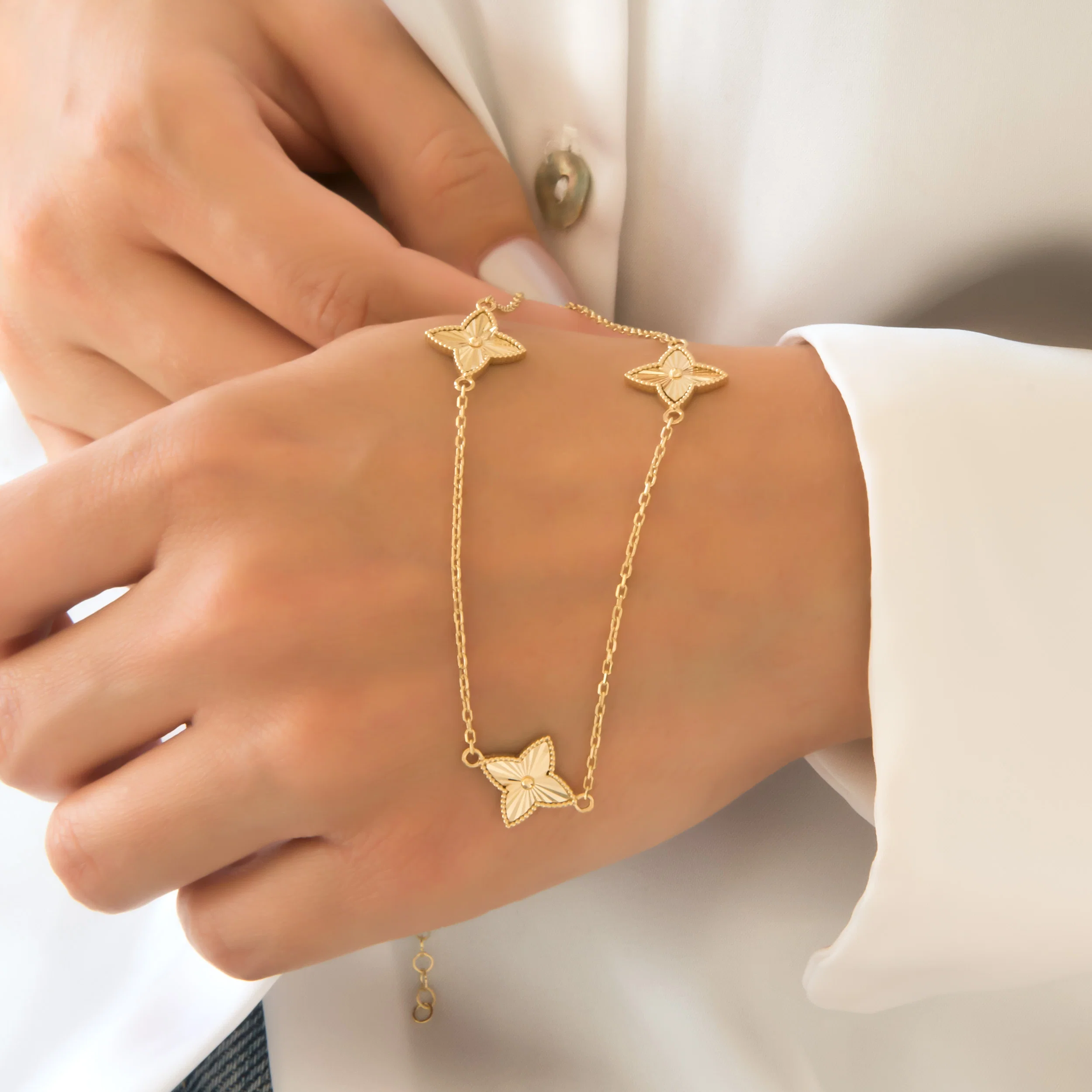 Diamond Cut Milgrain Star Set — additional product image 6 from AntEva Crafts