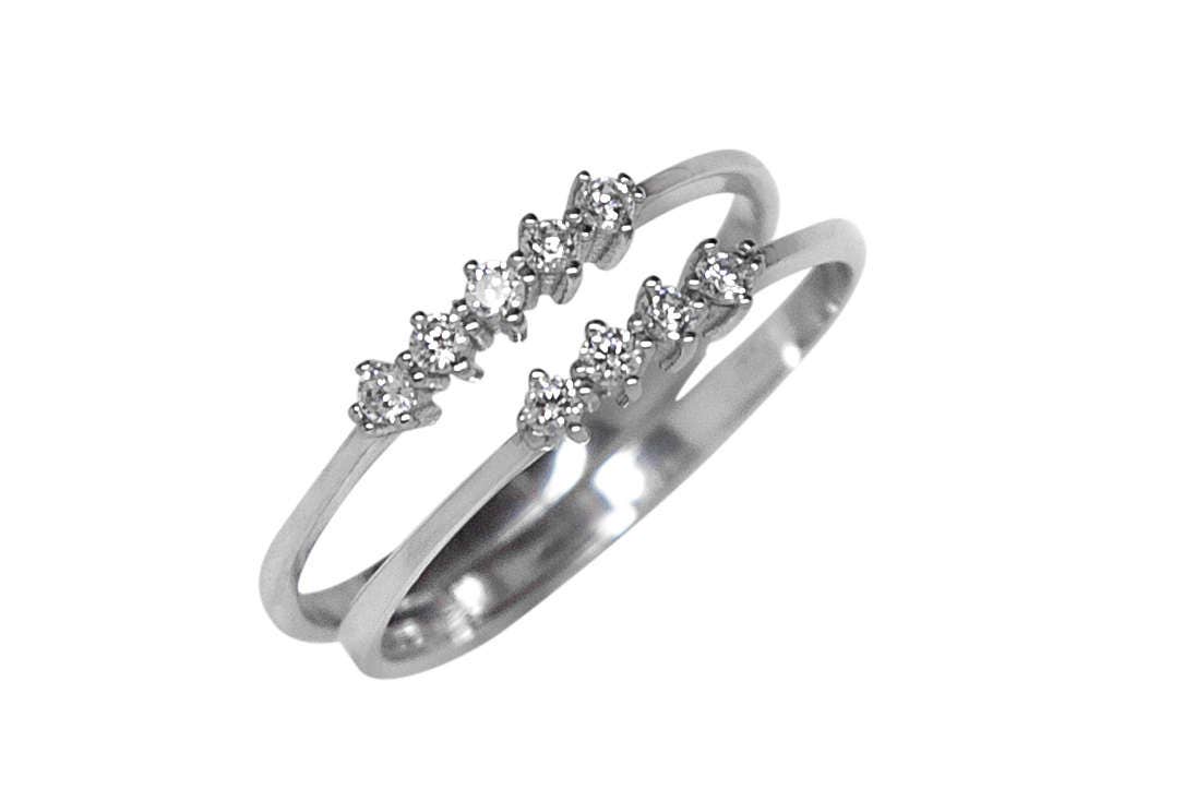 Thin Diamond Ring — additional product image 6 from AntEva Crafts