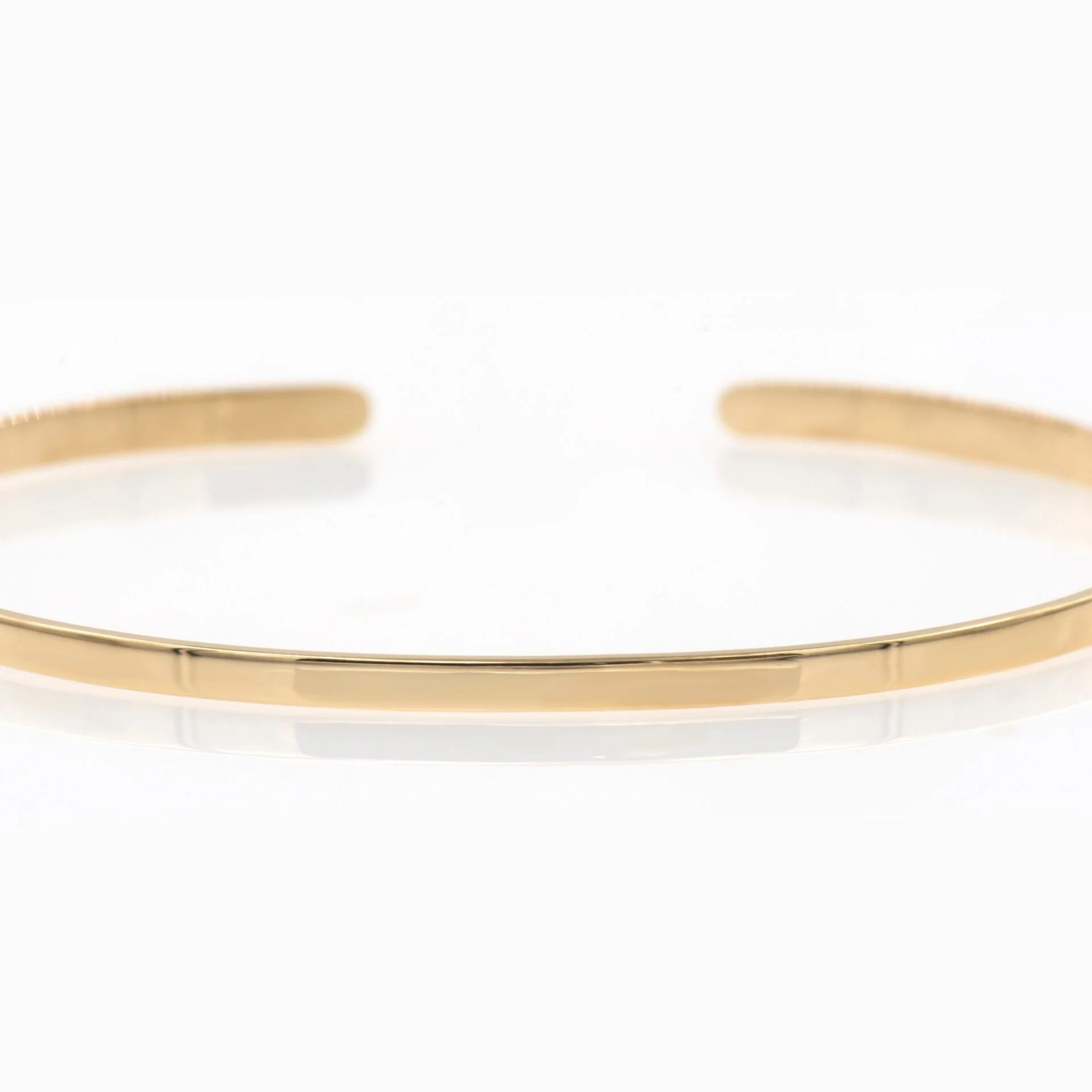Plain Open Cuff Bangle — additional product image 5 from AntEva Crafts
