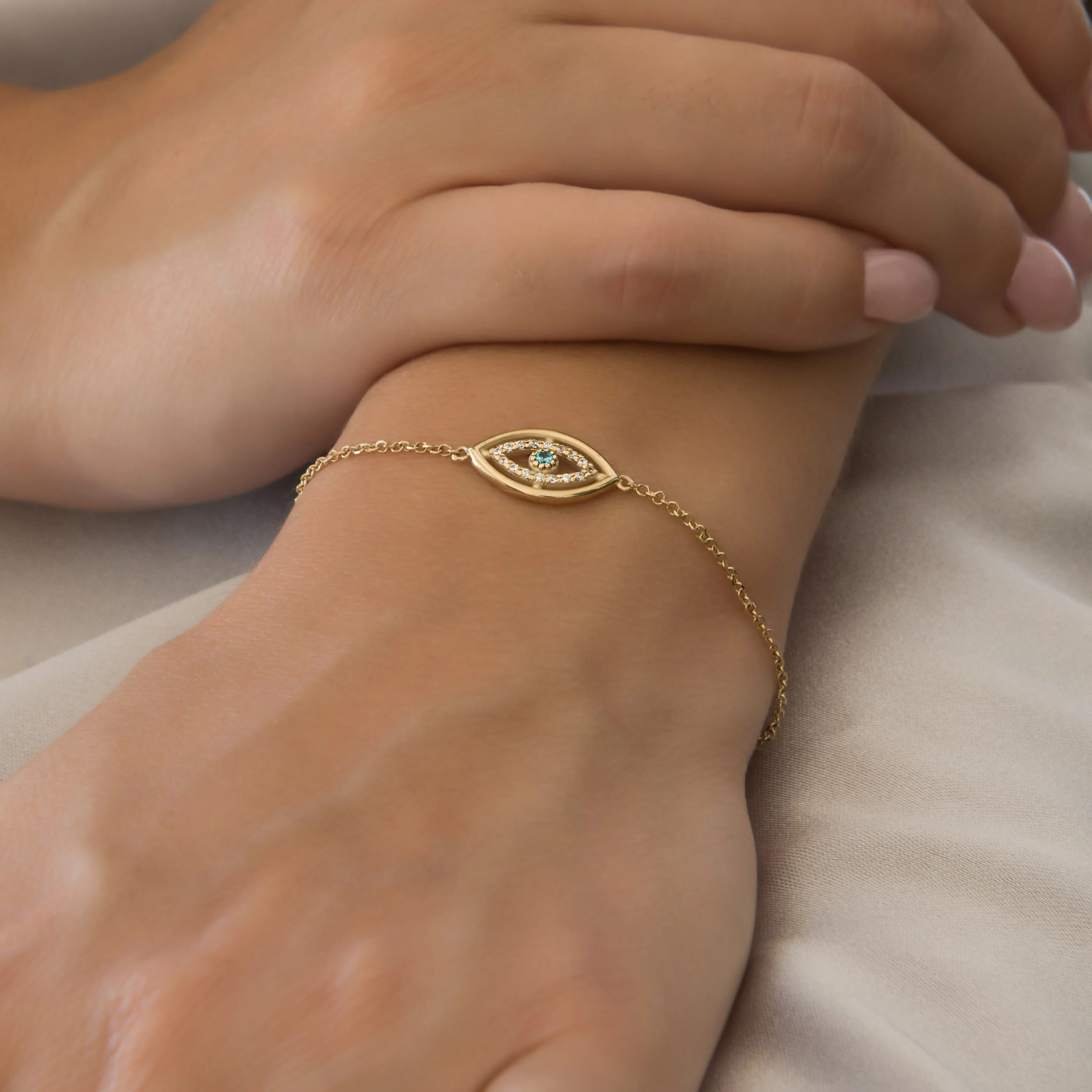 Evil Eye Bracelet — additional product image 3 from AntEva Crafts