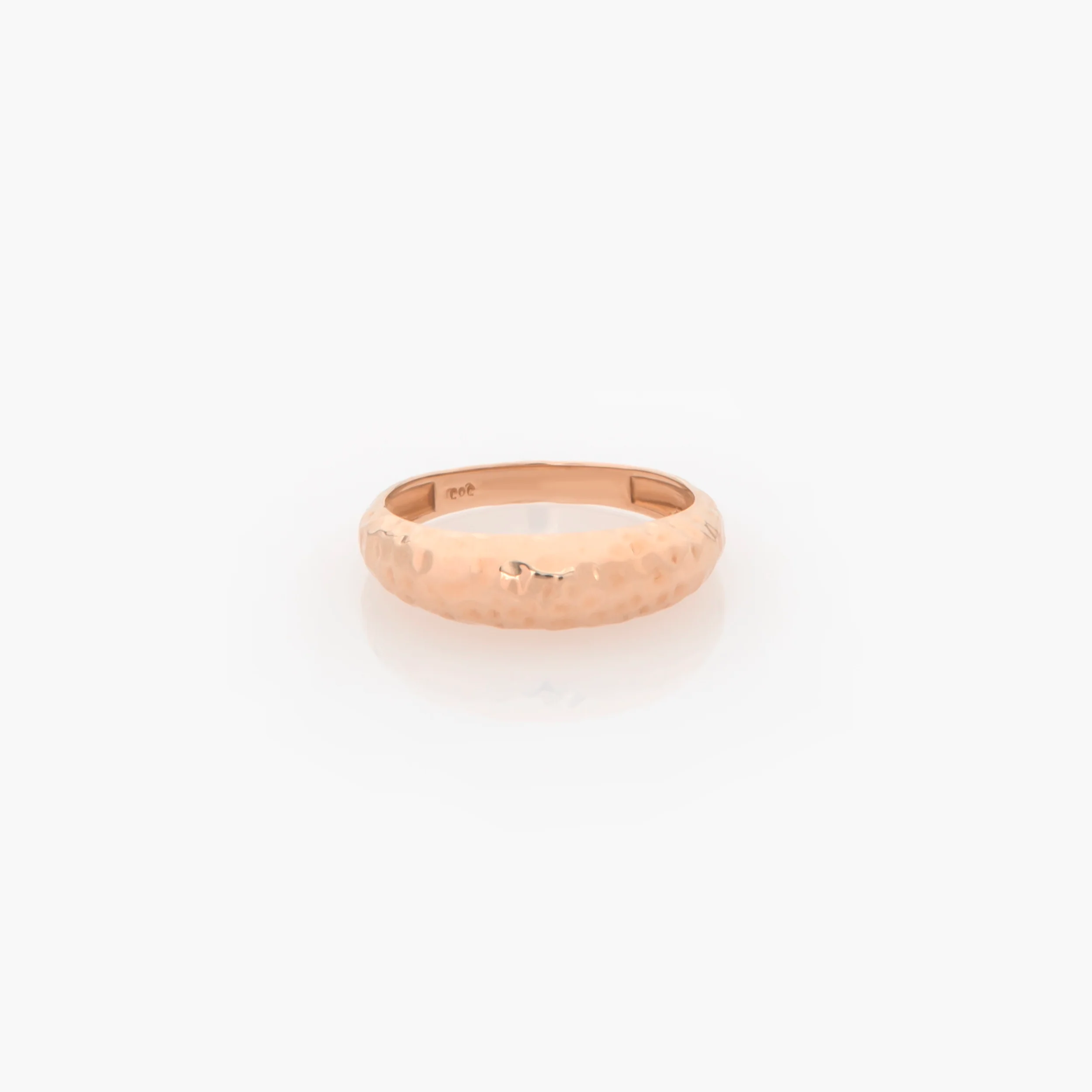 Hammered Dome Ring — additional product image 4 from AntEva Crafts