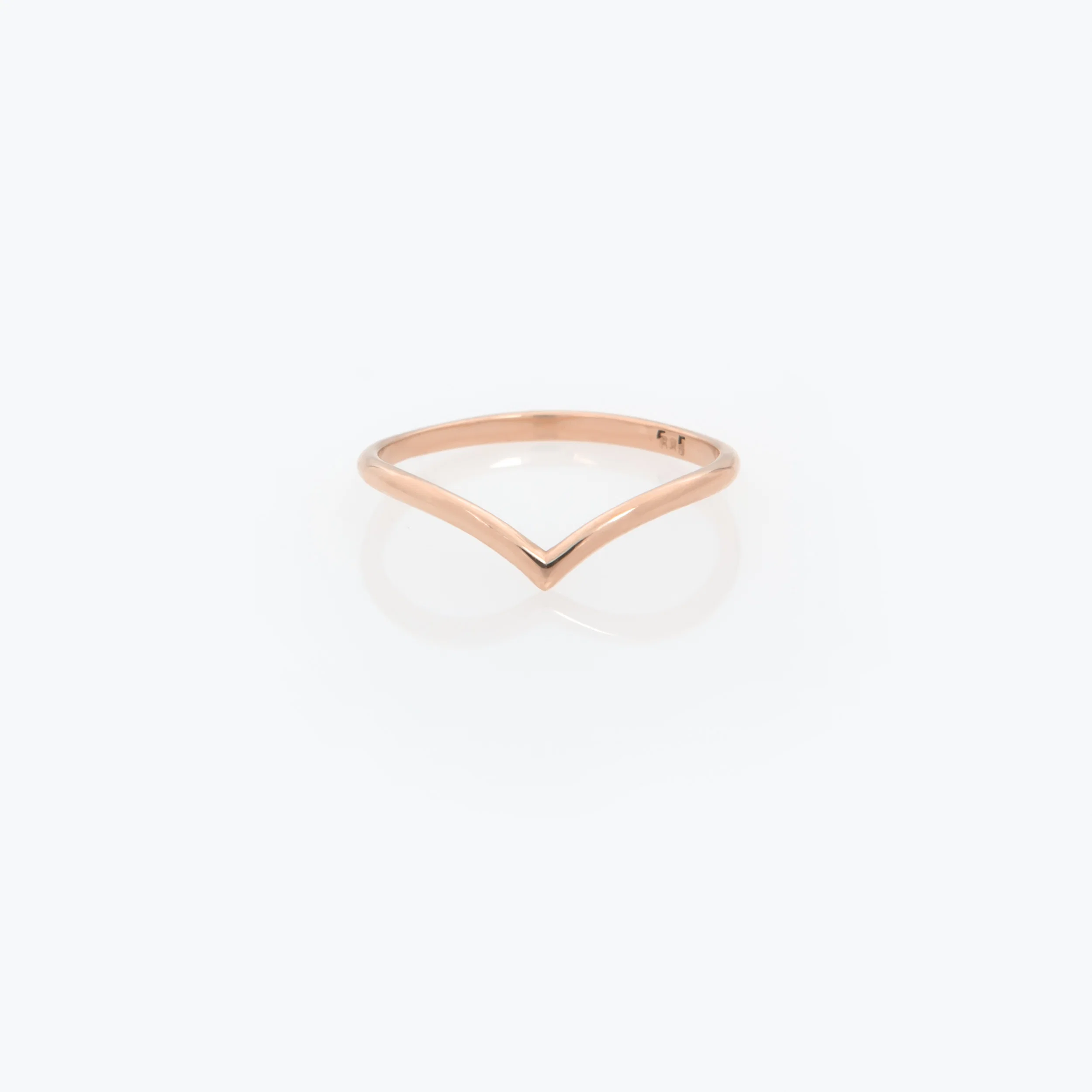 Dainty V-Shaped Ring — additional product image 5 from AntEva Crafts
