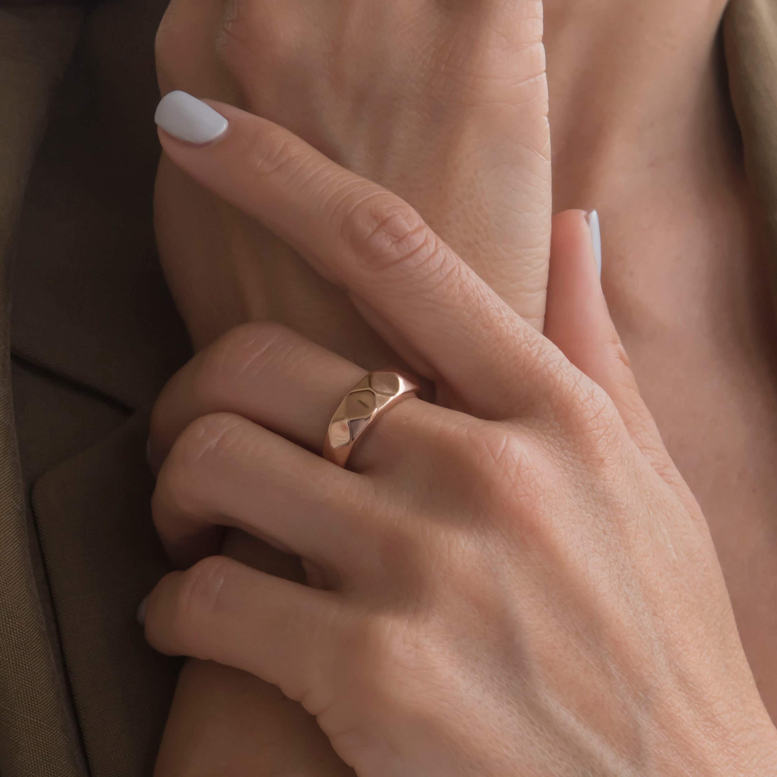 Diamond Cut Ring — additional product image 5 from AntEva Crafts
