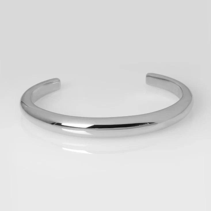 Chunky Open Bangle 8mm — additional product image 8 from AntEva Crafts