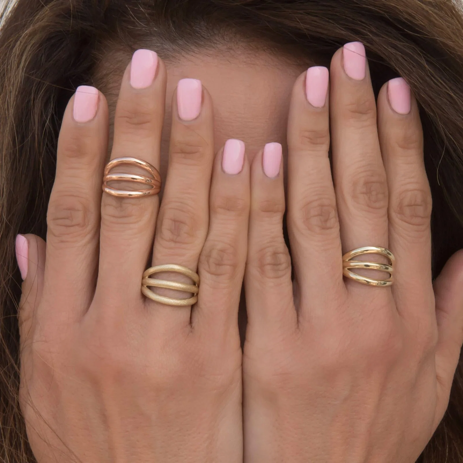 Triple Split Dome Ring — additional product image 9 from AntEva Crafts