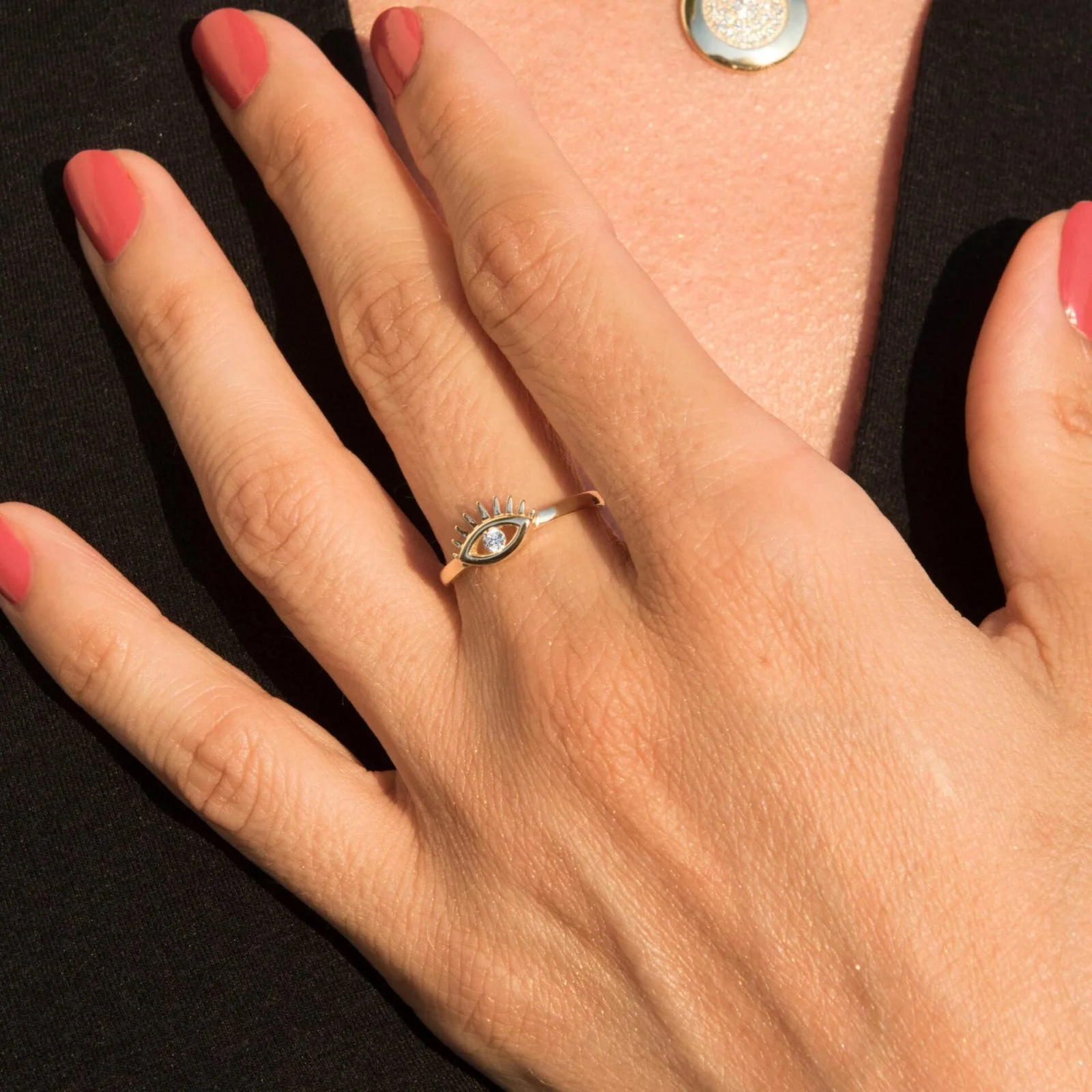 Evil Eye Ring — additional product image 9 from AntEva Crafts
