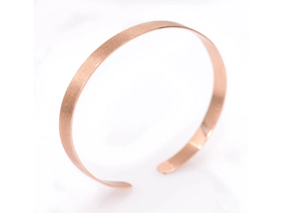 Plain Open Cuff Bangle Massive Inside — additional product image 4 from AntEva Crafts