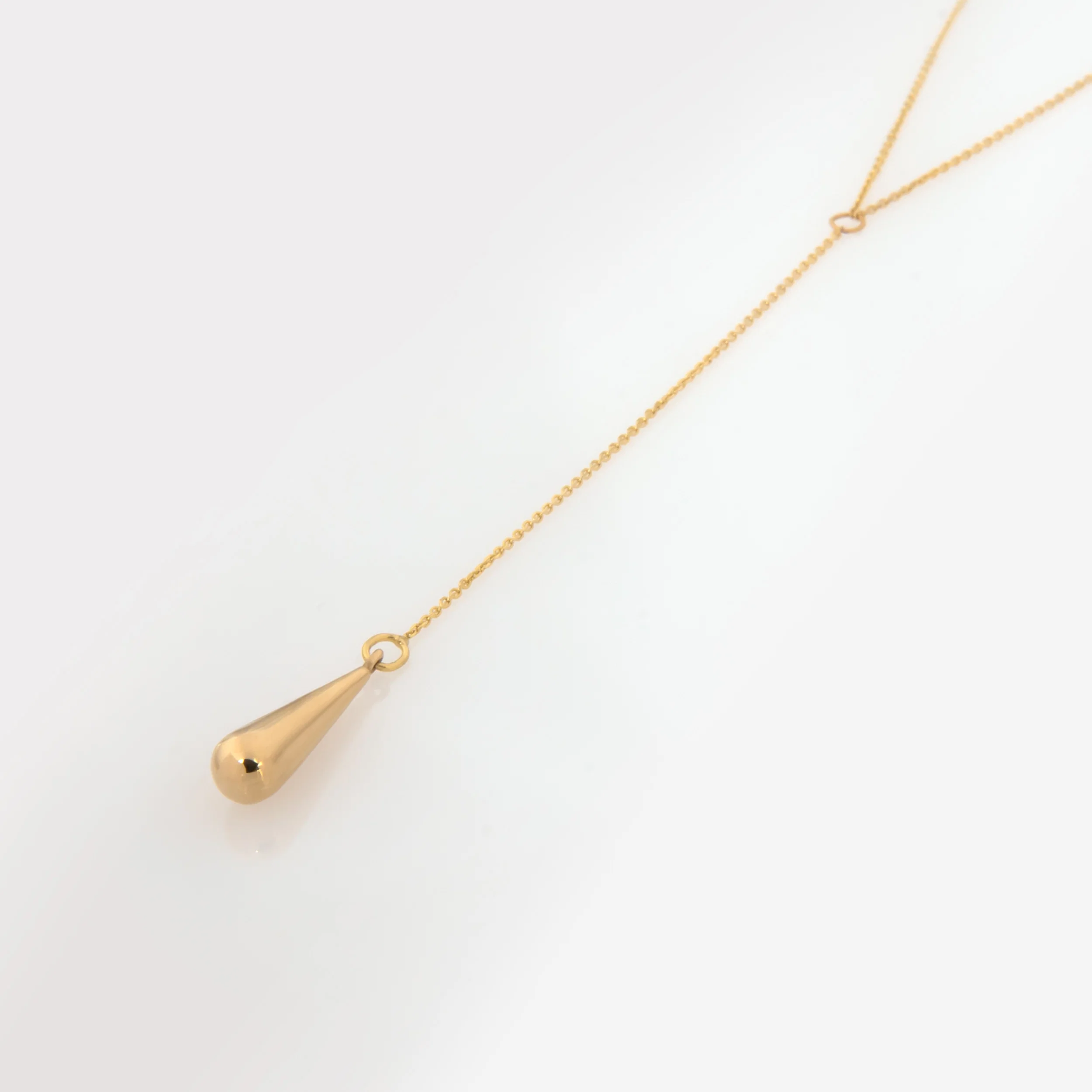 Lariat Teardrop Necklace — additional product image 4 from AntEva Crafts