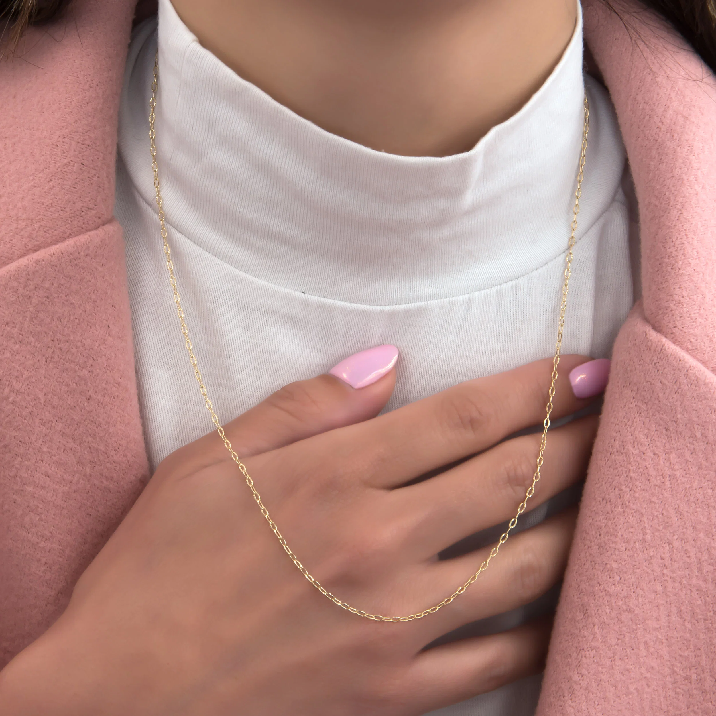 Diamond-Cut Cable Chain — additional product image 2 from AntEva Crafts