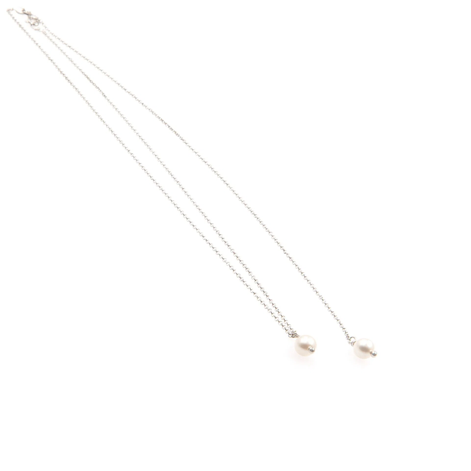 Pearl Backdrop Necklace — additional product image 7 from AntEva Crafts