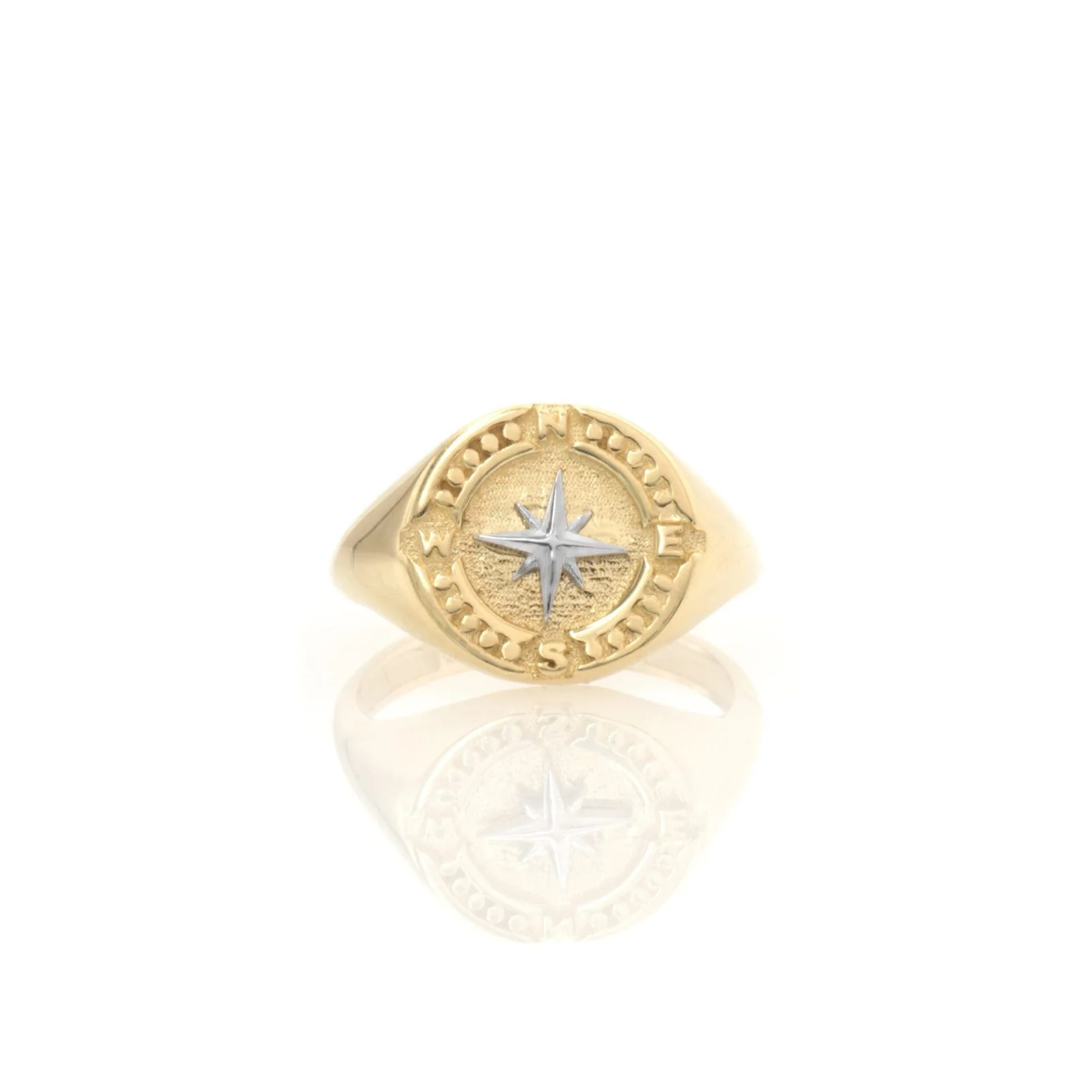 Compass Signet Ring — additional product image 3 from AntEva Crafts