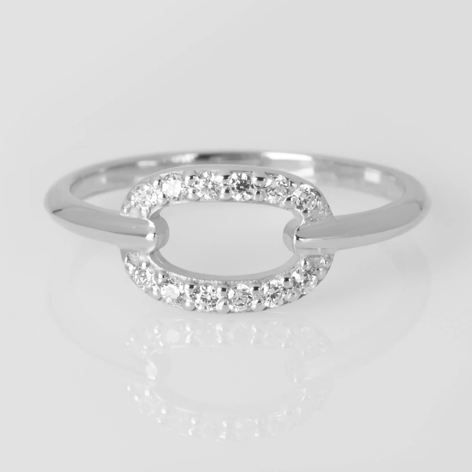 Chain Diamond Ring — additional product image 8 from AntEva Crafts