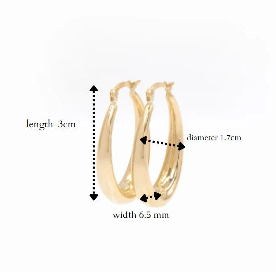 Dome Hoop Earrings — additional product image 9 from AntEva Crafts
