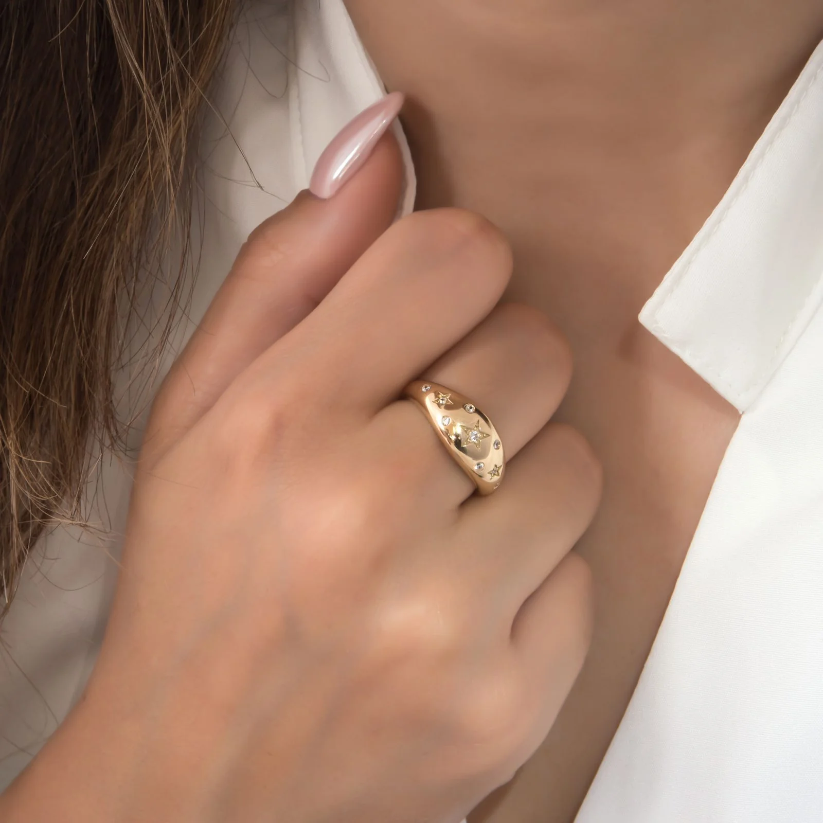 Star Diamond Ring — additional product image 2 from AntEva Crafts