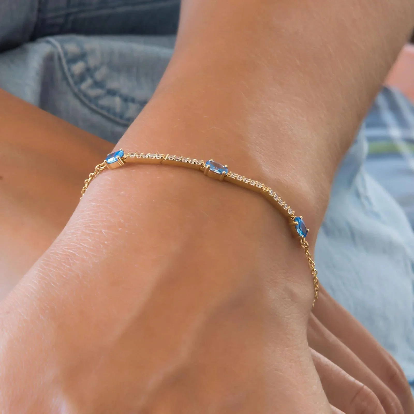 Tennis Marquise Bracelet — additional product image 4 from AntEva Crafts