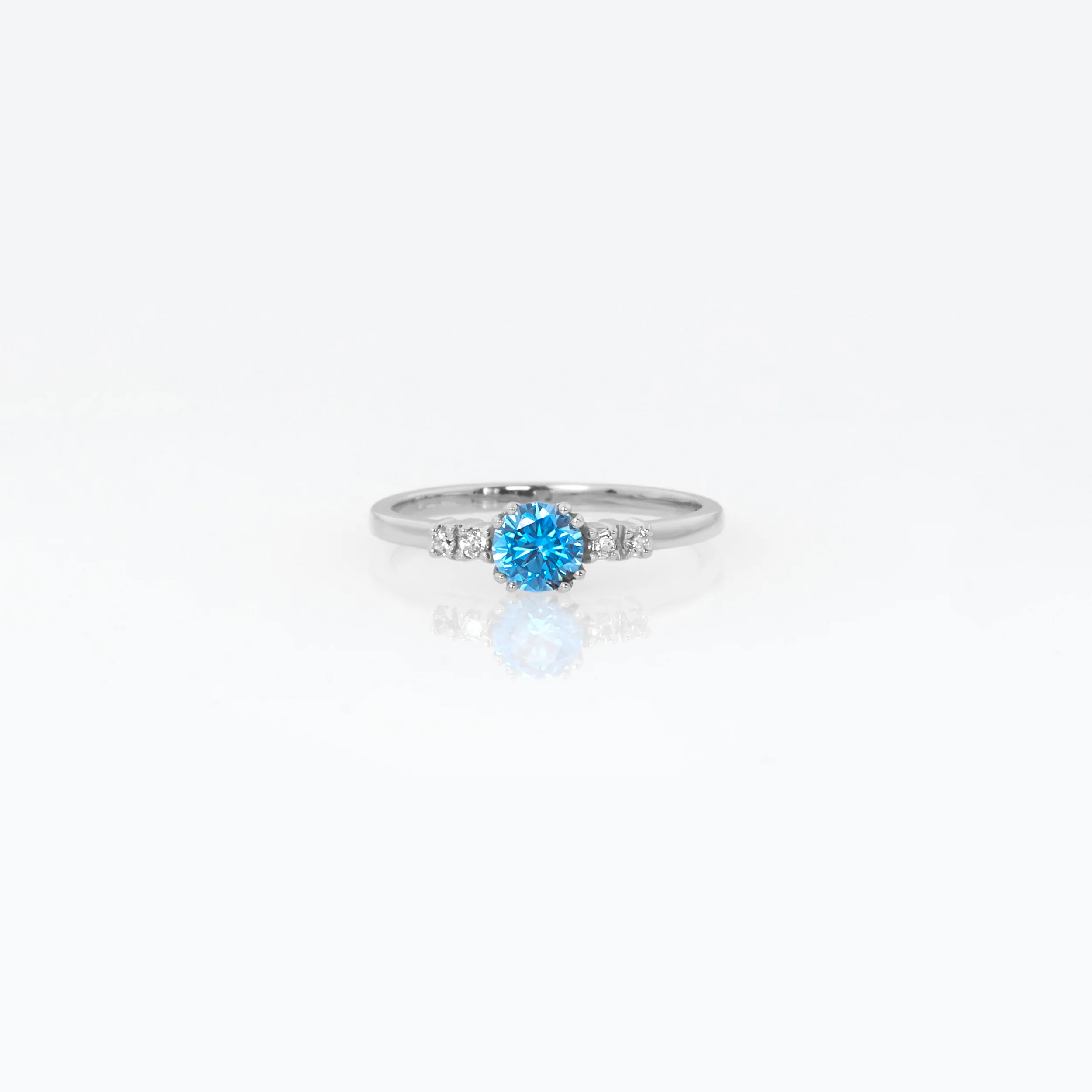 Personalized Solitaire Birthstone Ring — additional product image 3 from AntEva Crafts