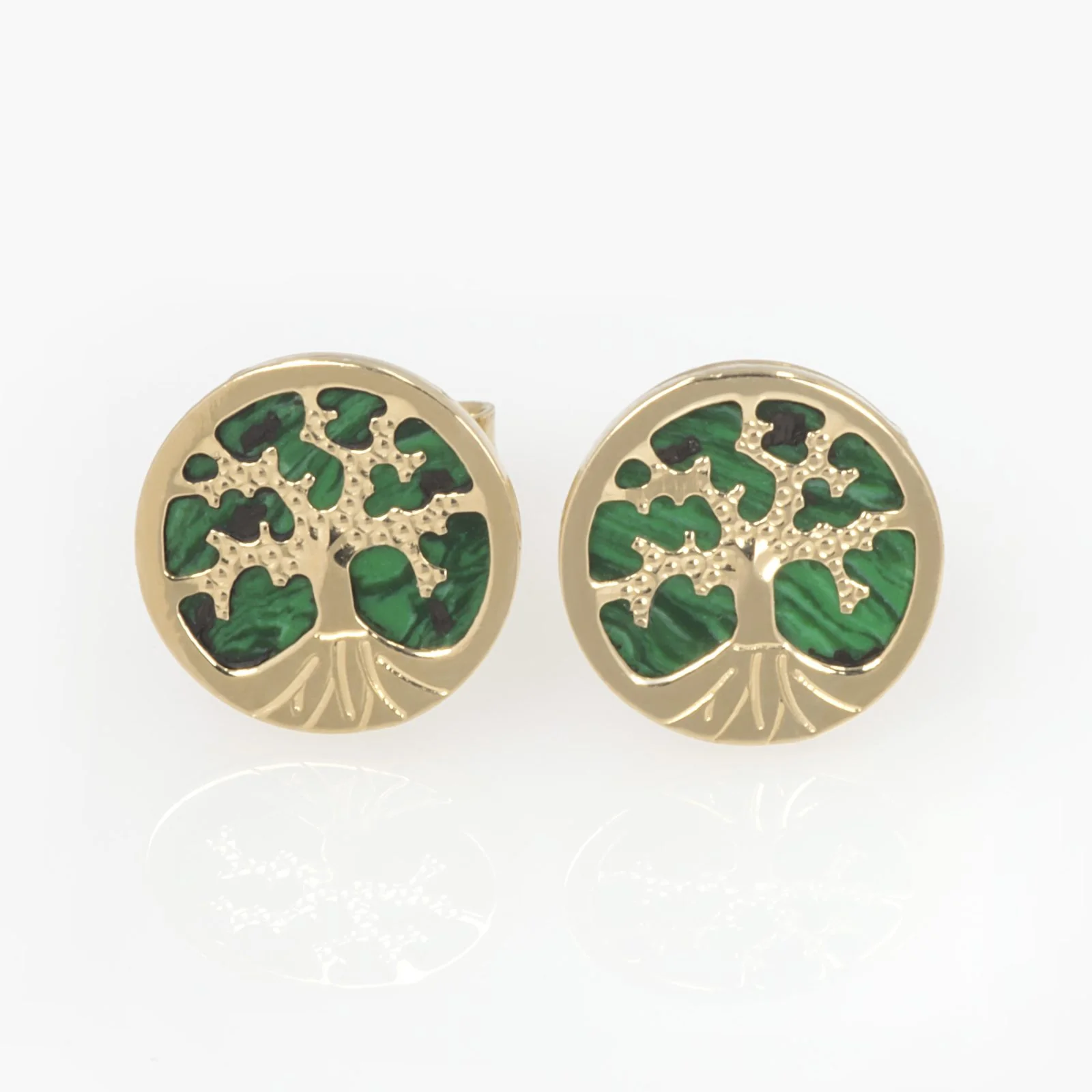 Tree of Life Stud Earrings — additional product image 6 from AntEva Crafts
