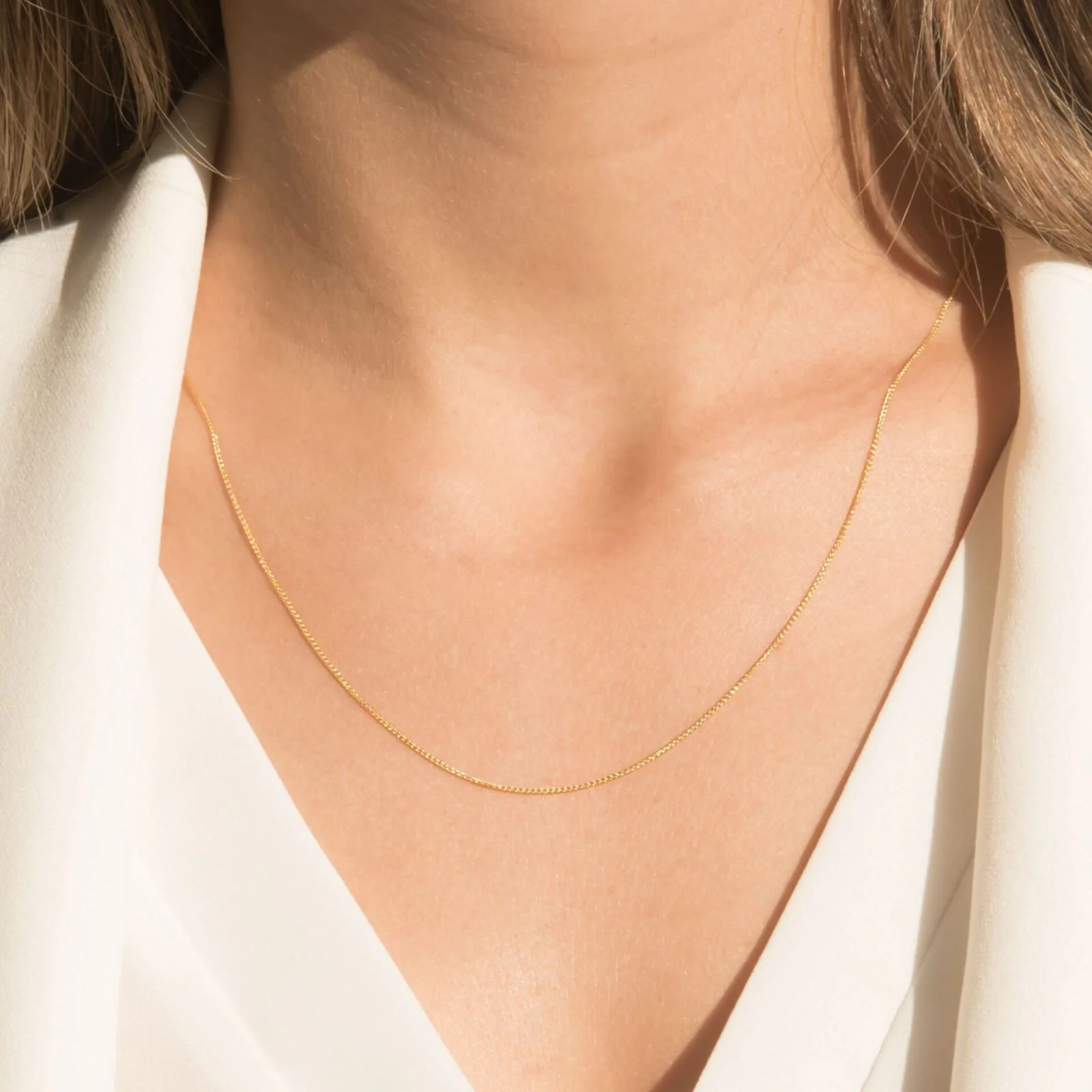 Gold Spiga Chain 1.1mm — additional product image 3 from AntEva Crafts