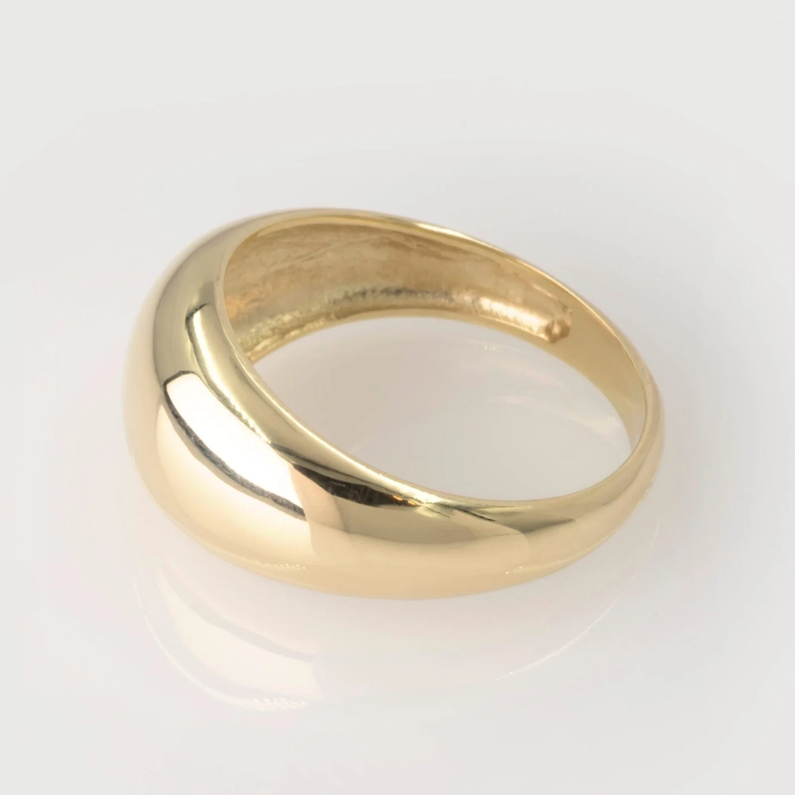 Gold Dome Ring 9mm — additional product image 6 from AntEva Crafts