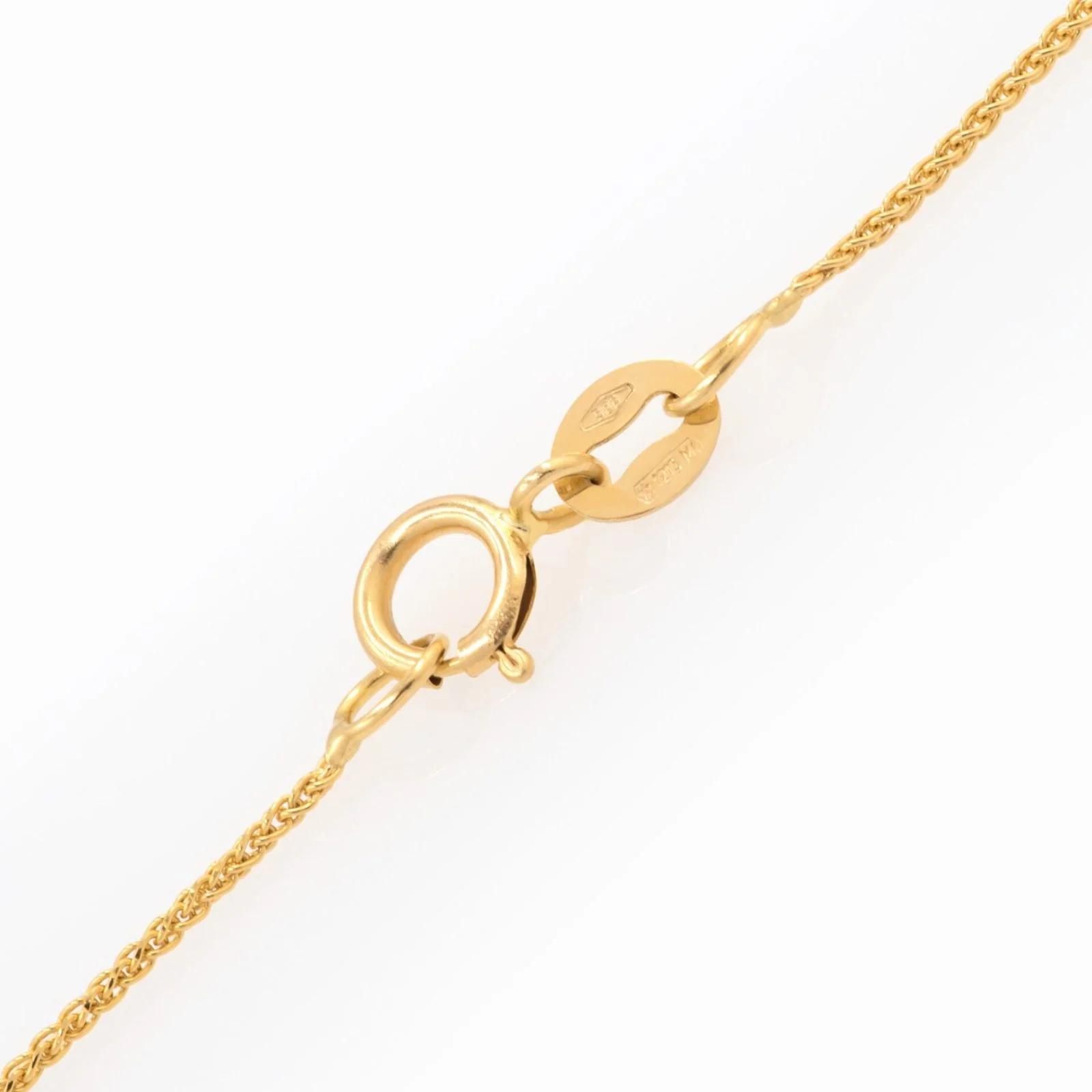Gold Spiga Chain 1.1mm — additional product image 6 from AntEva Crafts