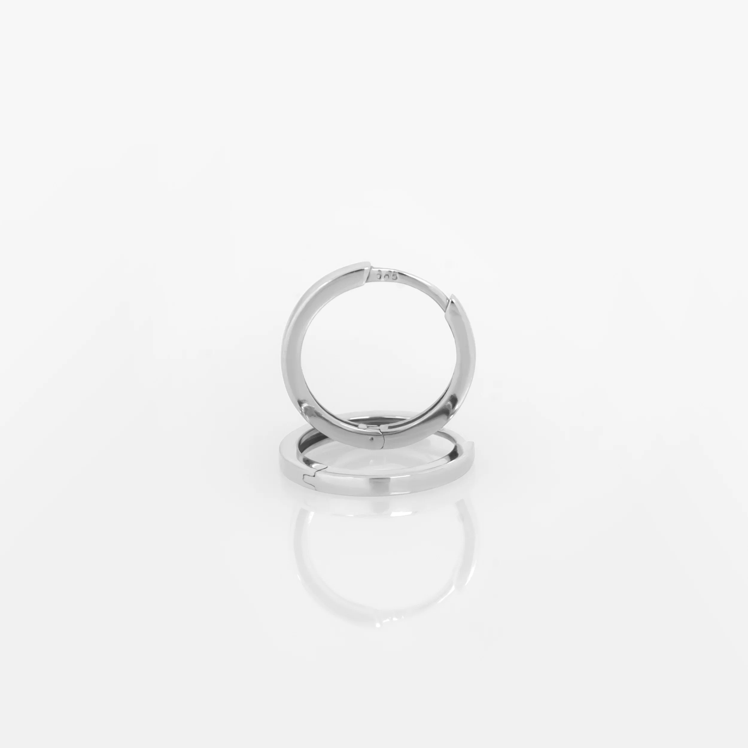 Classic Gold Hoop Earrings — additional product image 5 from AntEva Crafts