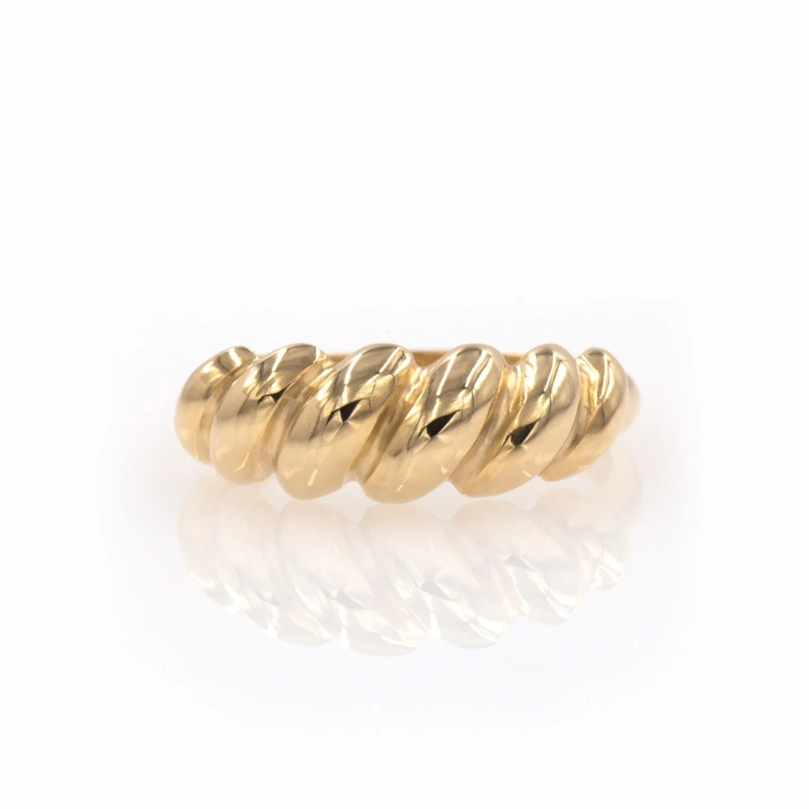 Classic Croissant Ring — additional product image 4 from AntEva Crafts