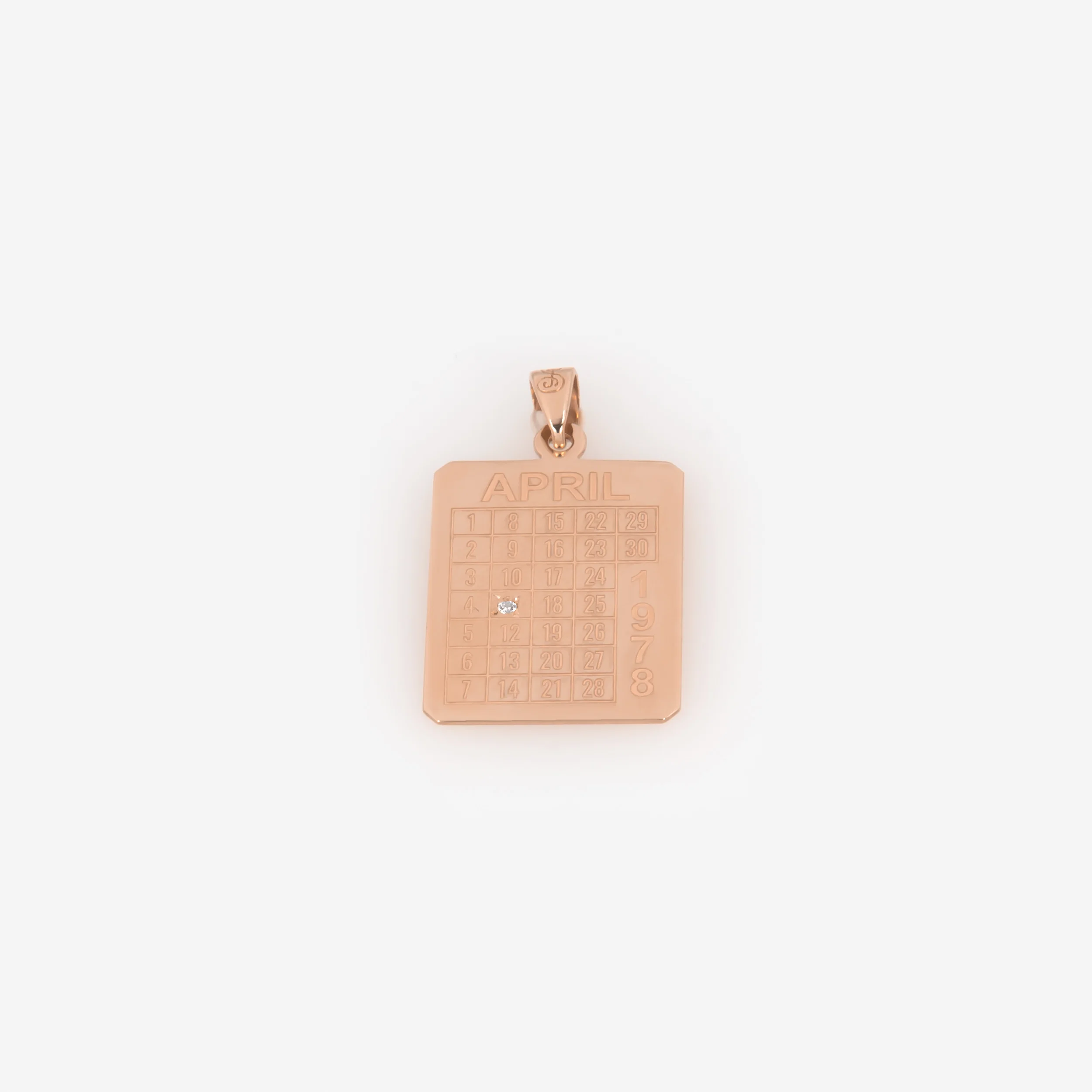 Silver Personalized Diary Tag — additional product image 6 from AntEva Crafts