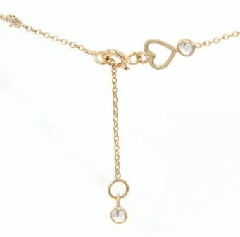 Dainty CZ Station Bracelet — additional product image 3 from AntEva Crafts