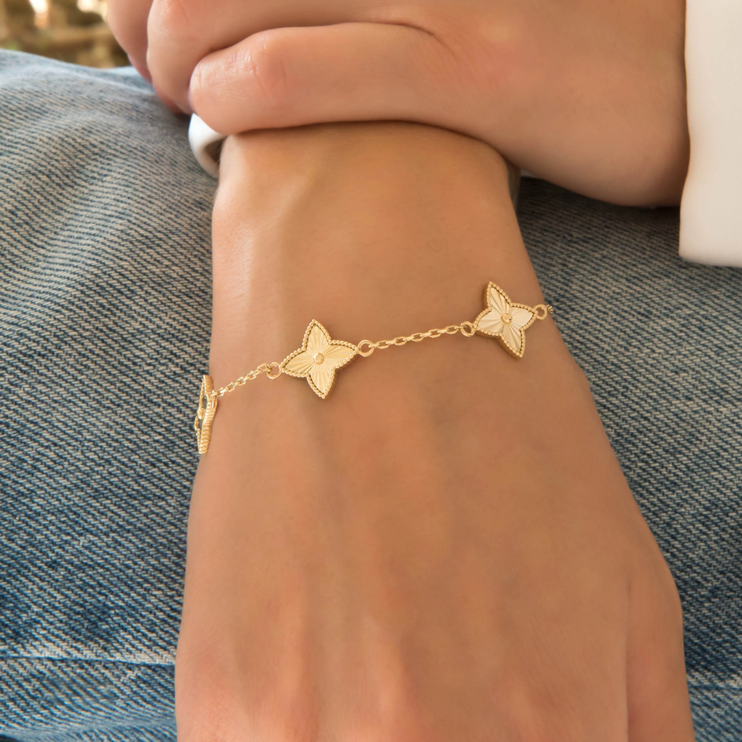 Diamond Cut Milgrain Star Set — additional product image 11 from AntEva Crafts