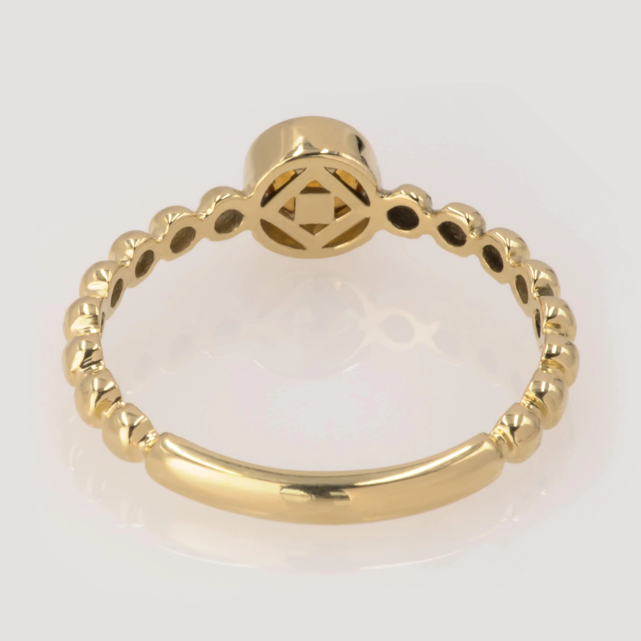 Solitaire Beaded Birthstone Ring — additional product image 6 from AntEva Crafts