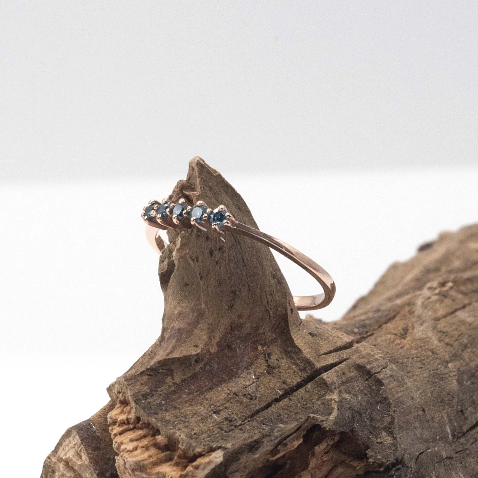 Blue Diamond Ring — additional product image 5 from AntEva Crafts